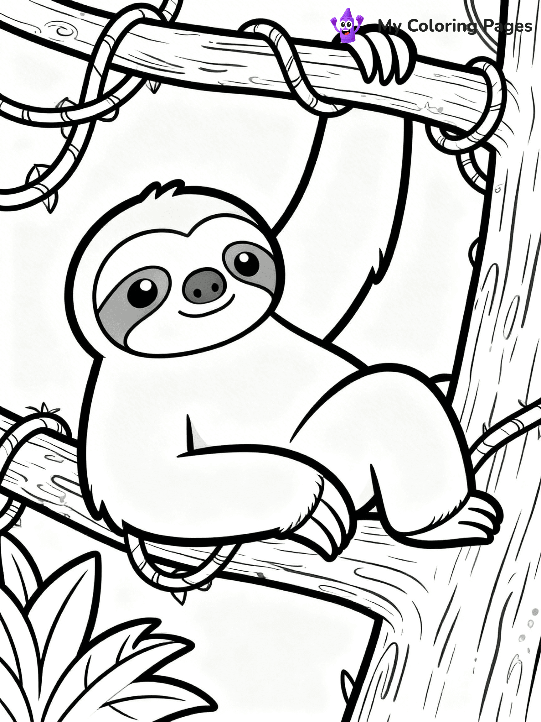 Rainforest Coloring Pages - 12
