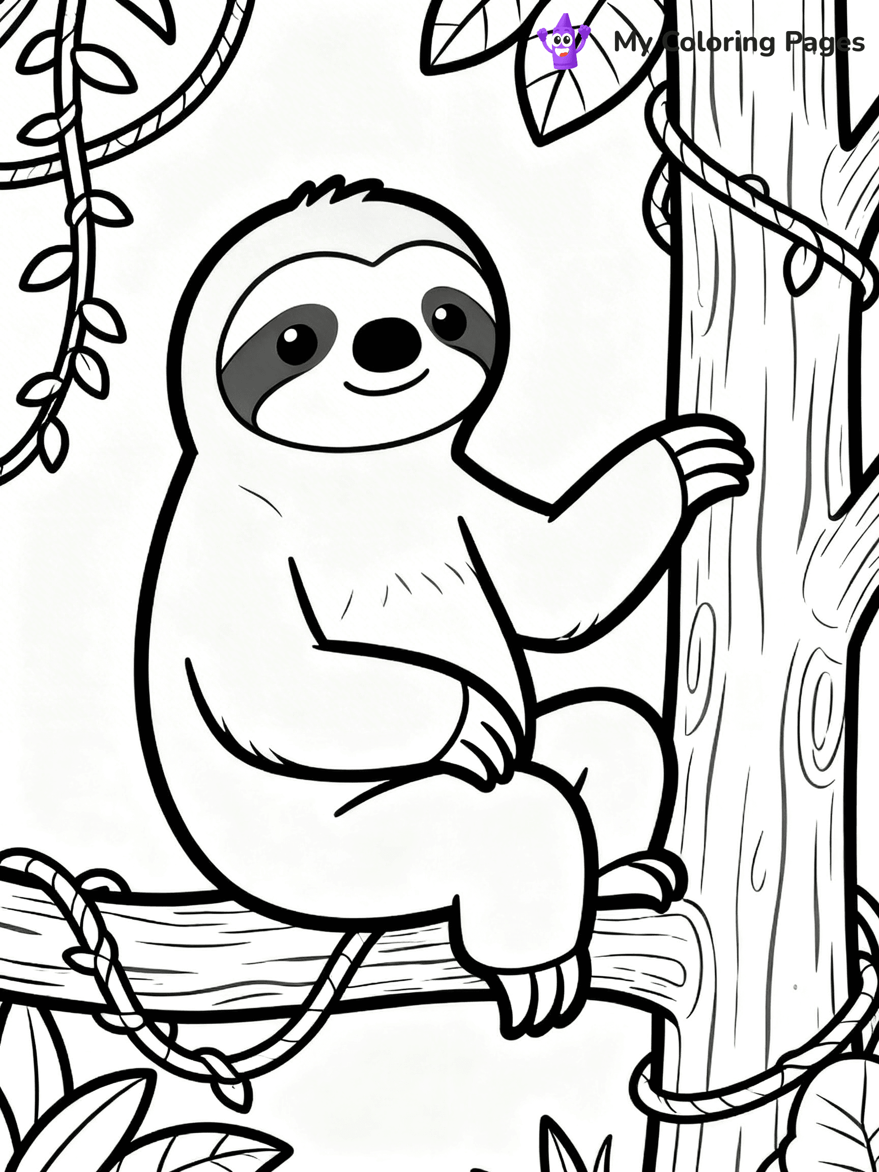 Rainforest Coloring Pages - 9