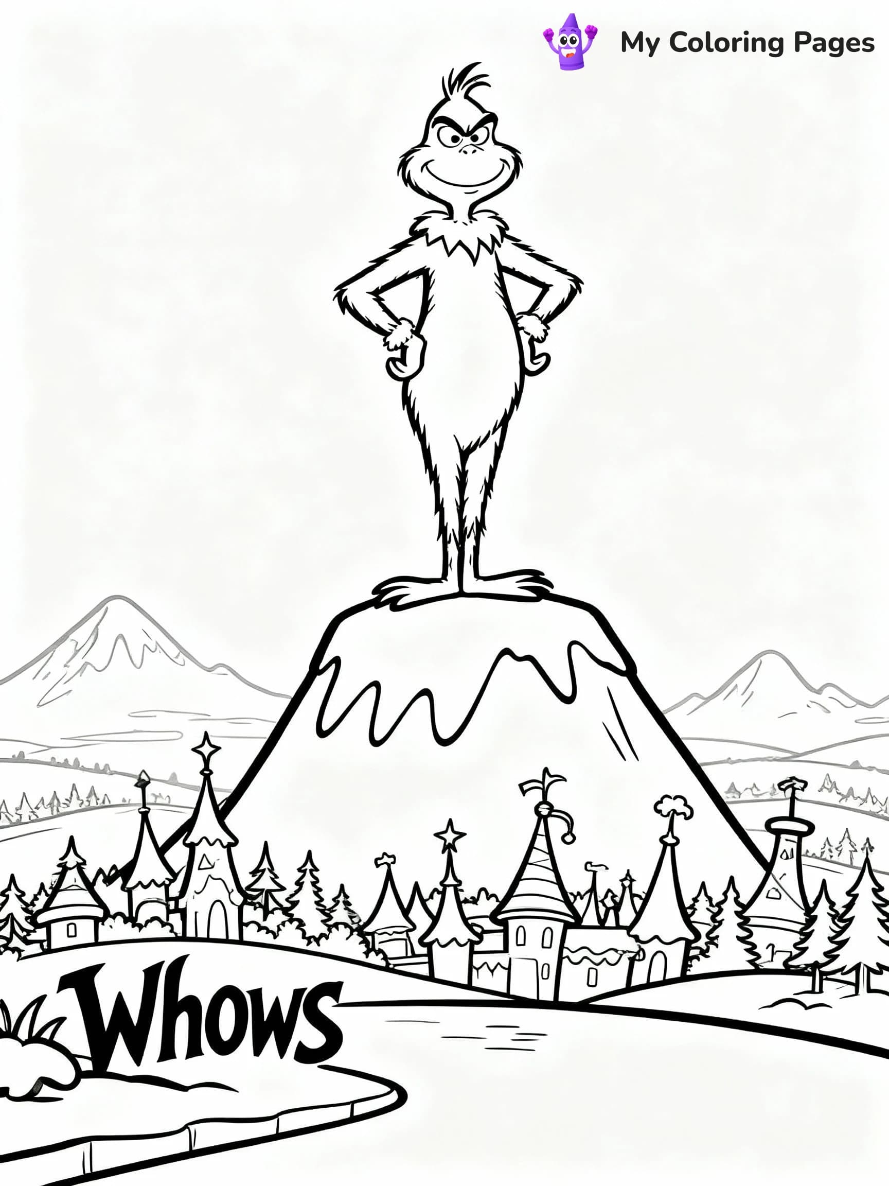 Grinch Coloring Pages - 22