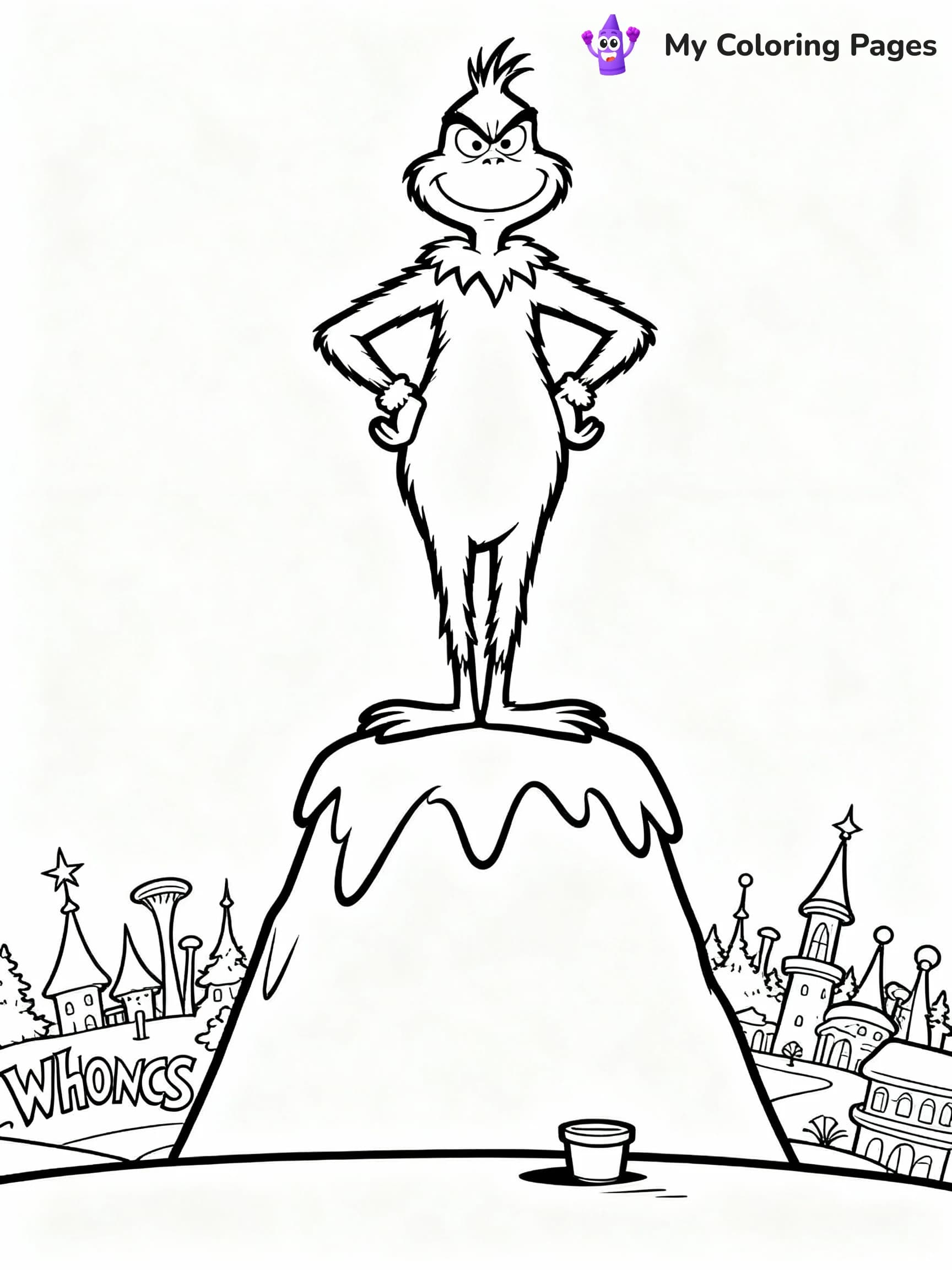 Grinch Coloring Pages - 20