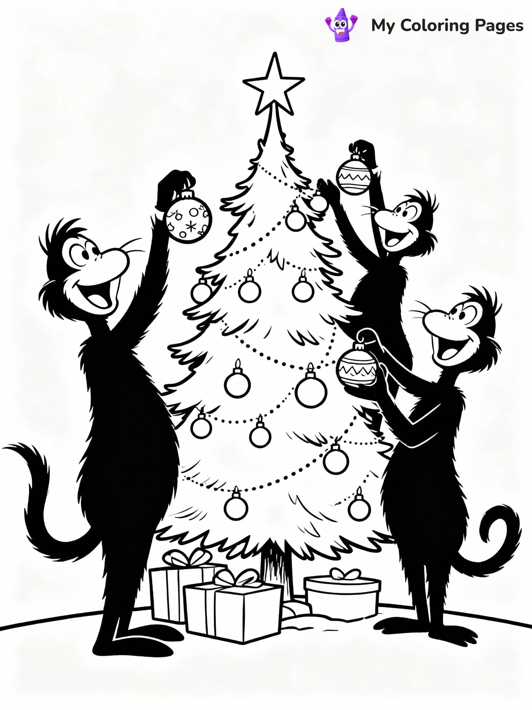 Grinch Coloring Pages - 19