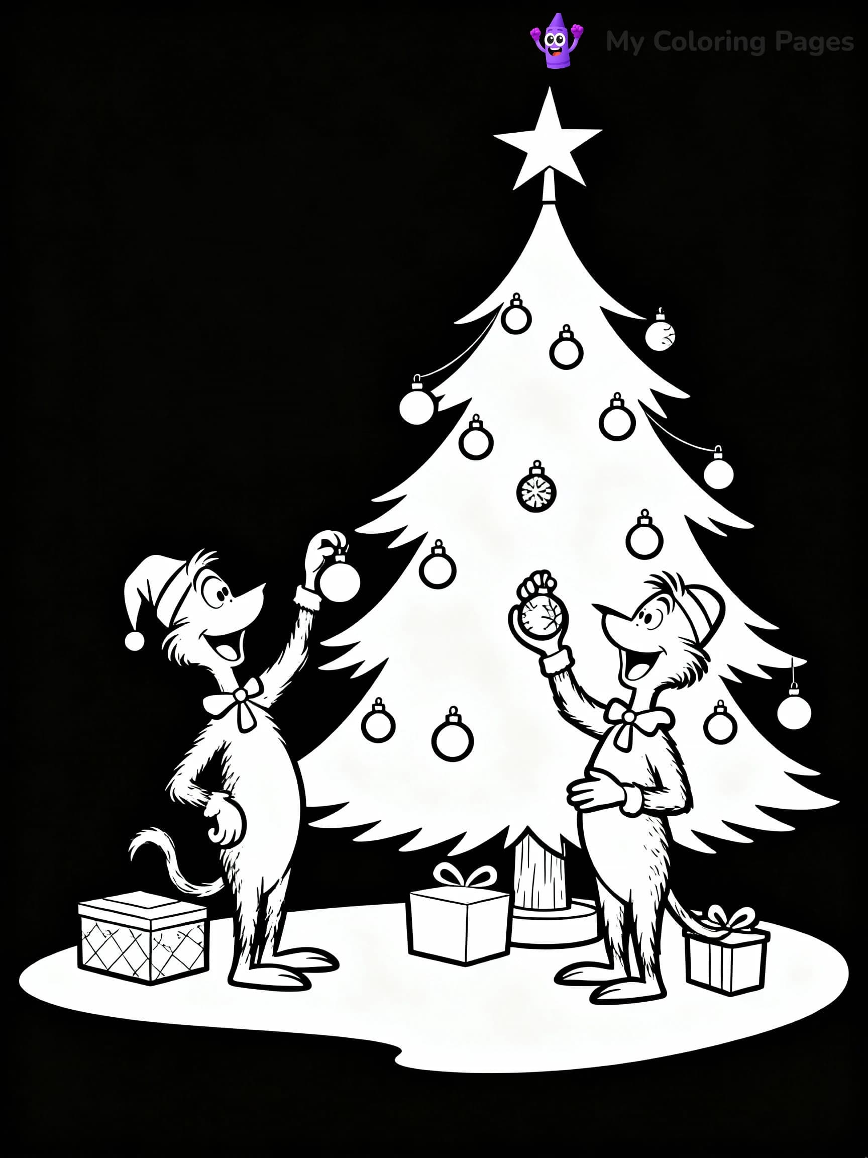 Grinch Coloring Pages - 17