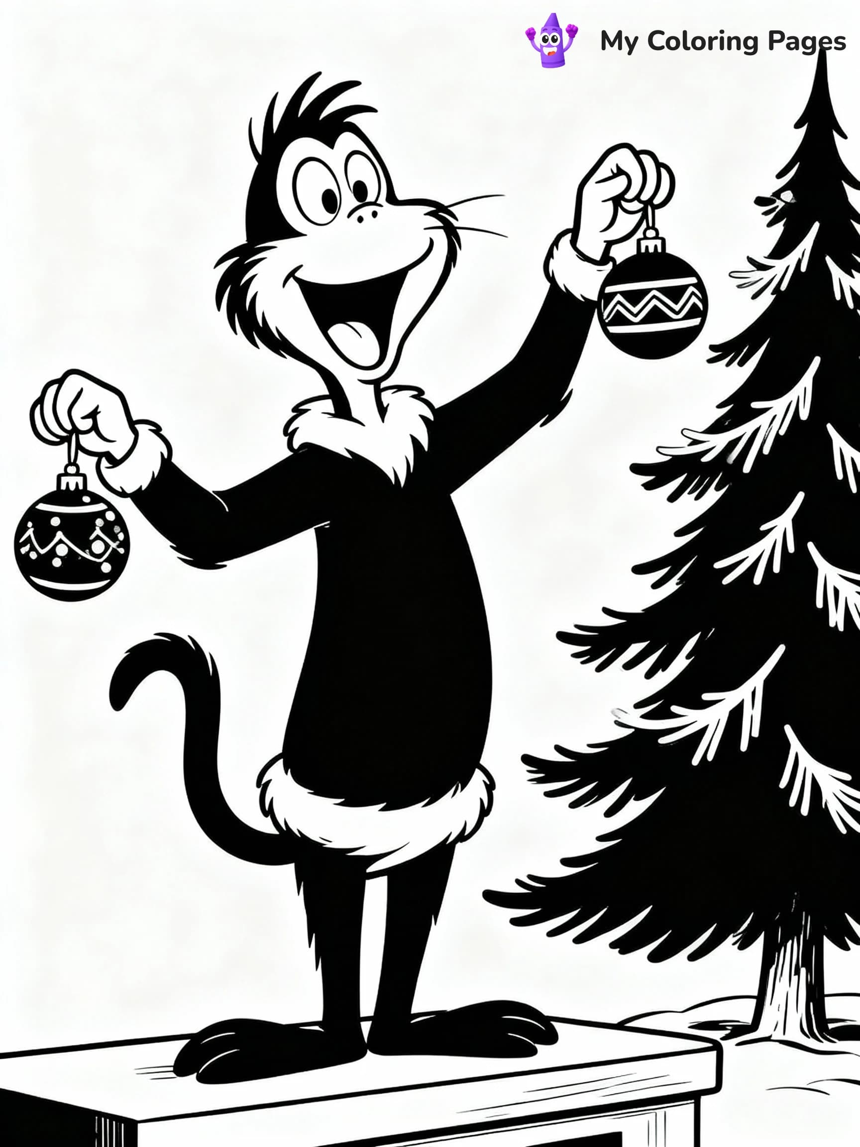 Grinch Coloring Pages - 16