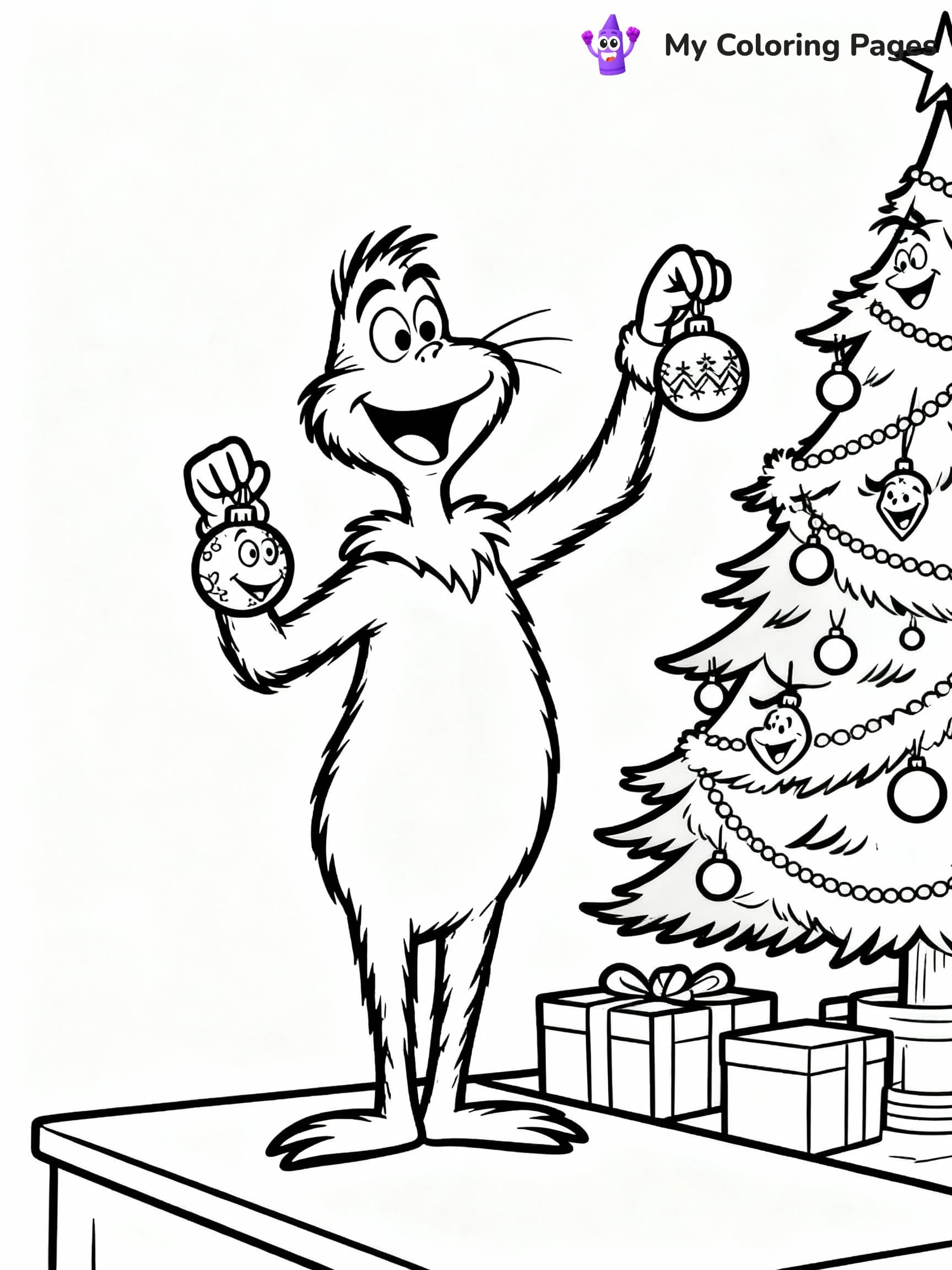 Grinch Coloring Pages - 15