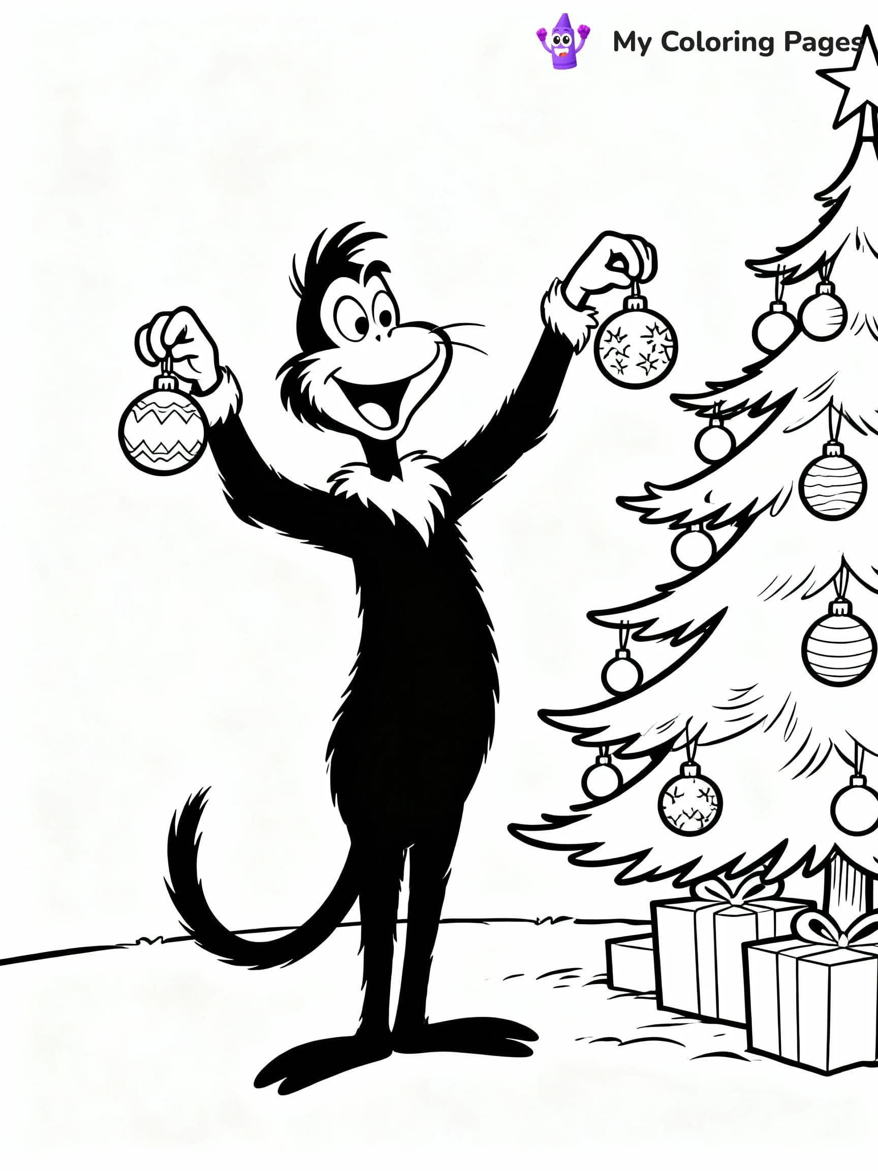 Grinch Coloring Pages - 13