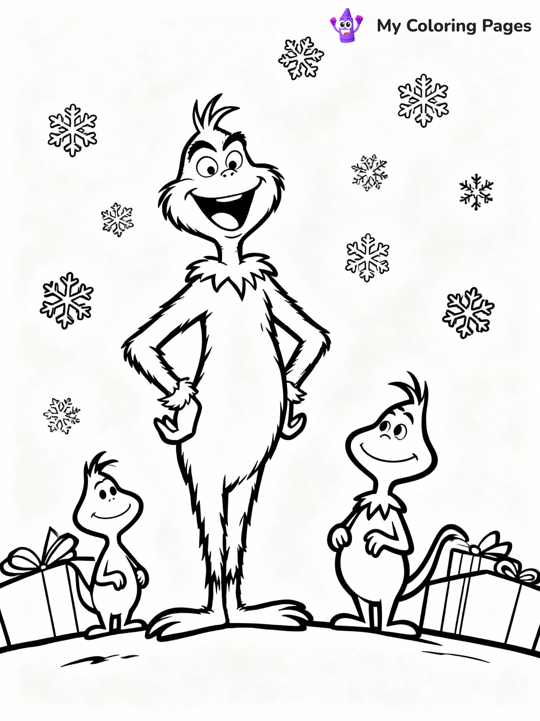 Grinch Coloring Pages - 5