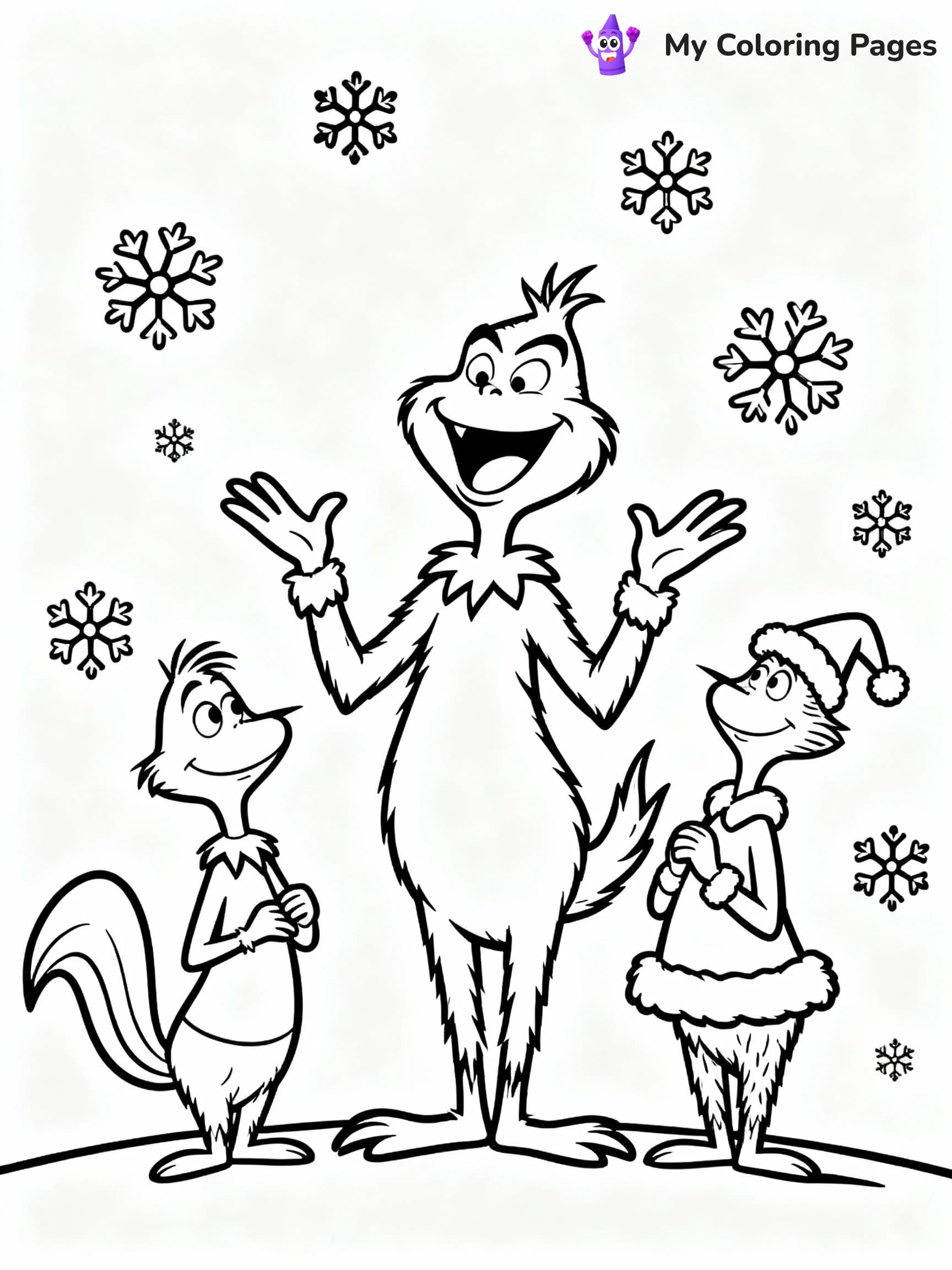 Grinch Coloring Pages - 4