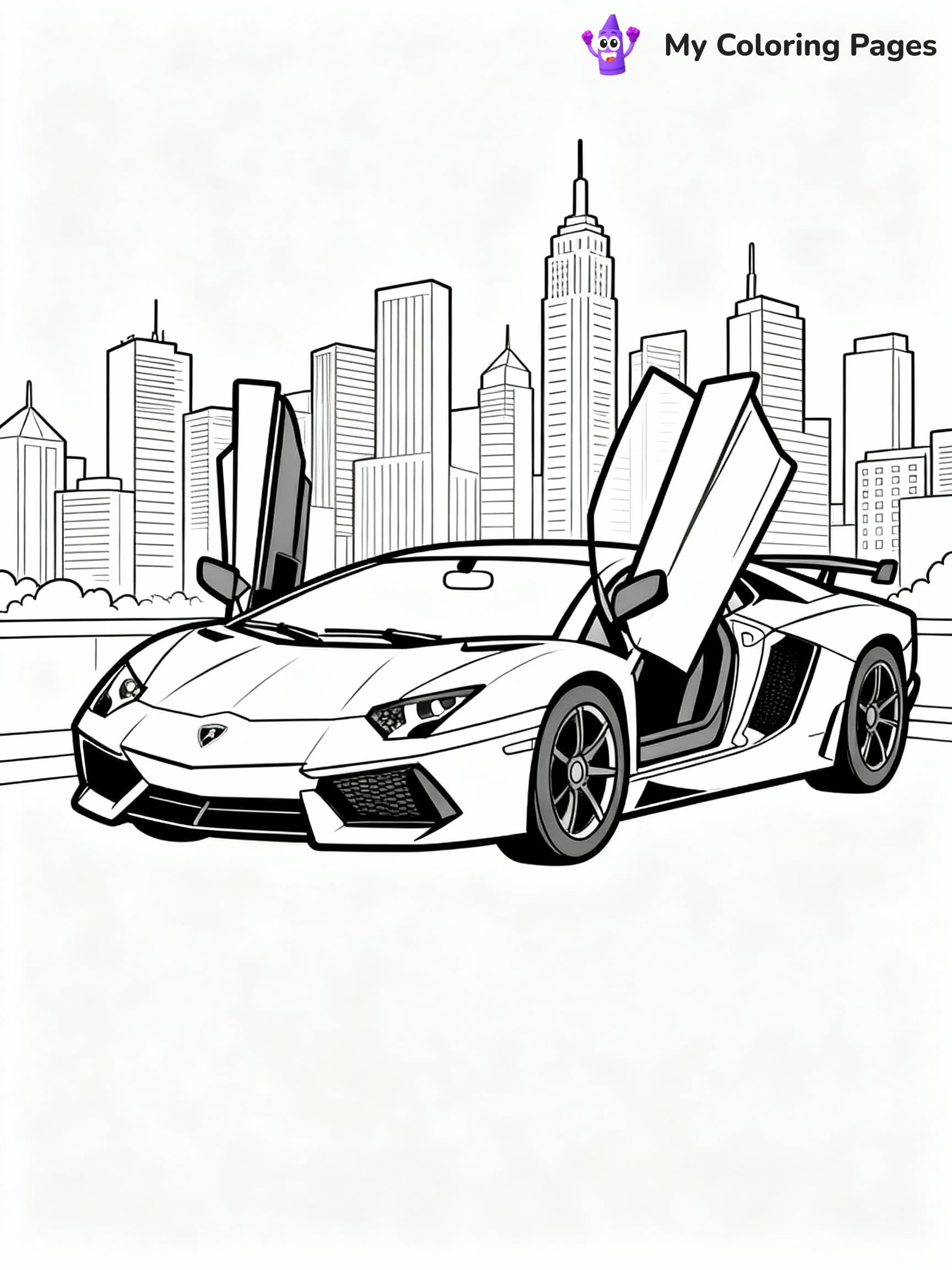 Car Coloring Pages - 24