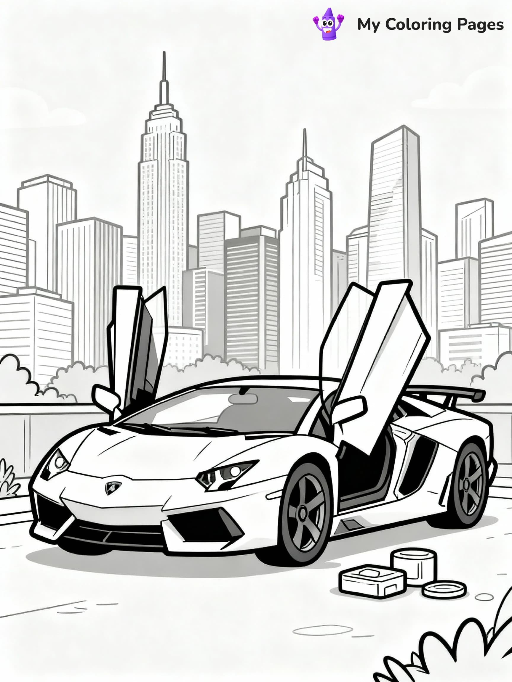 Car Coloring Pages - 22