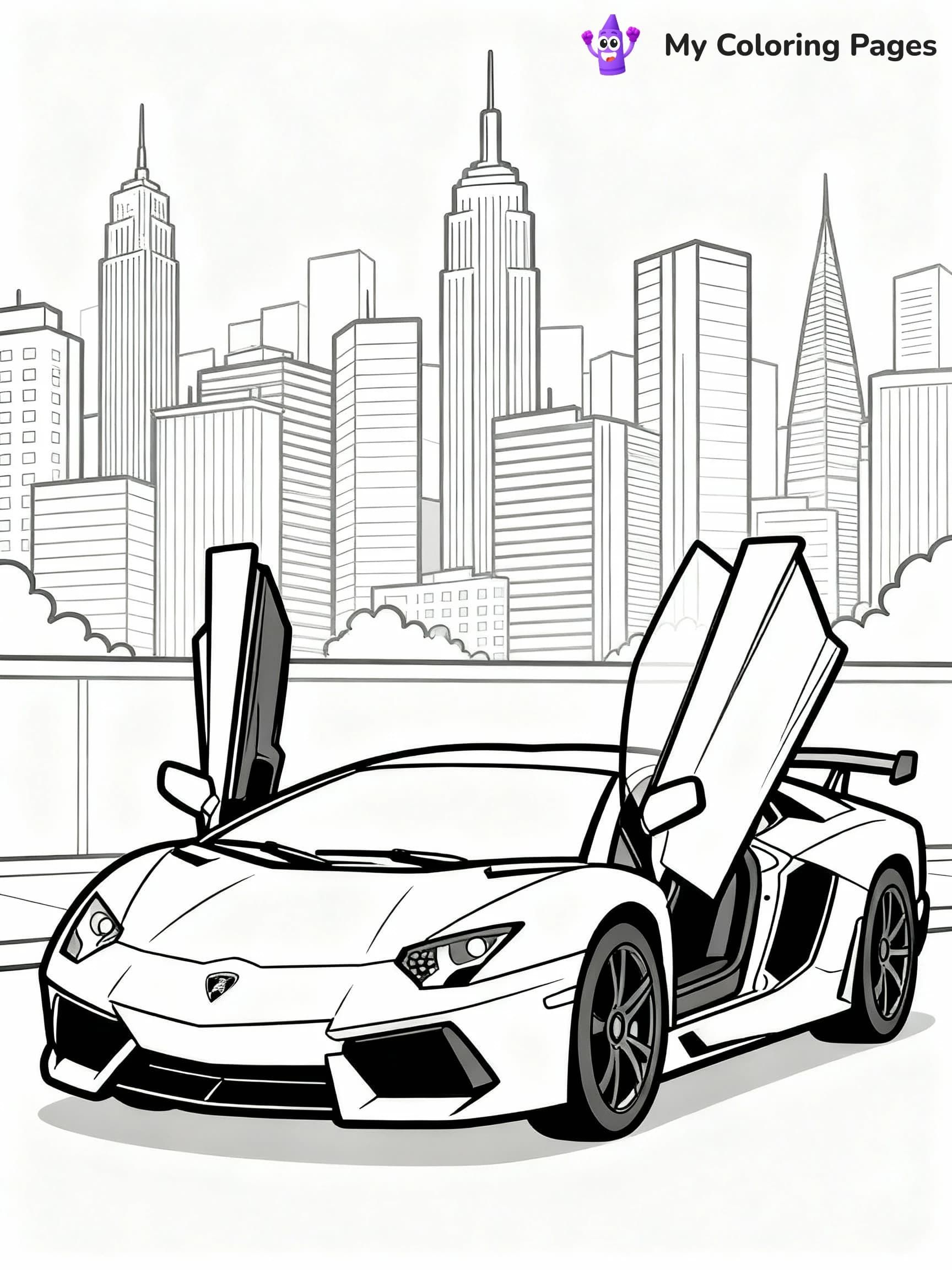 Car Coloring Pages - 20