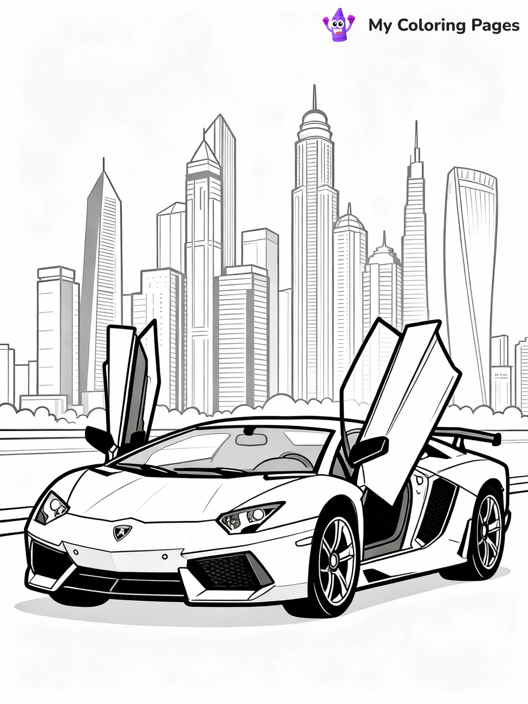 Car Coloring Pages - 18