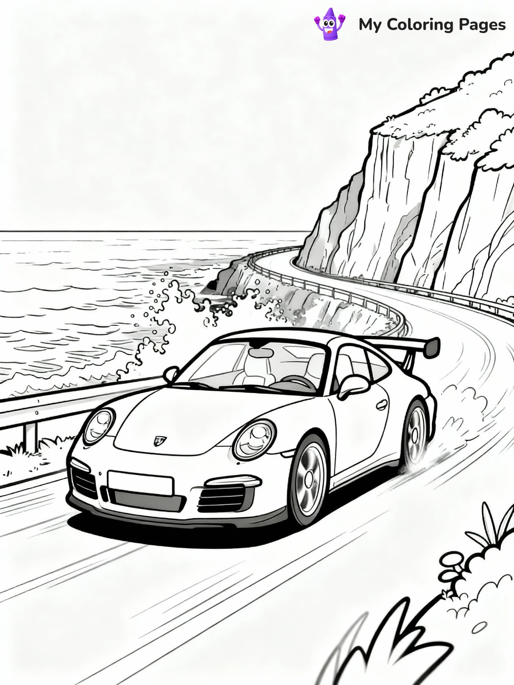 Car Coloring Pages - 17