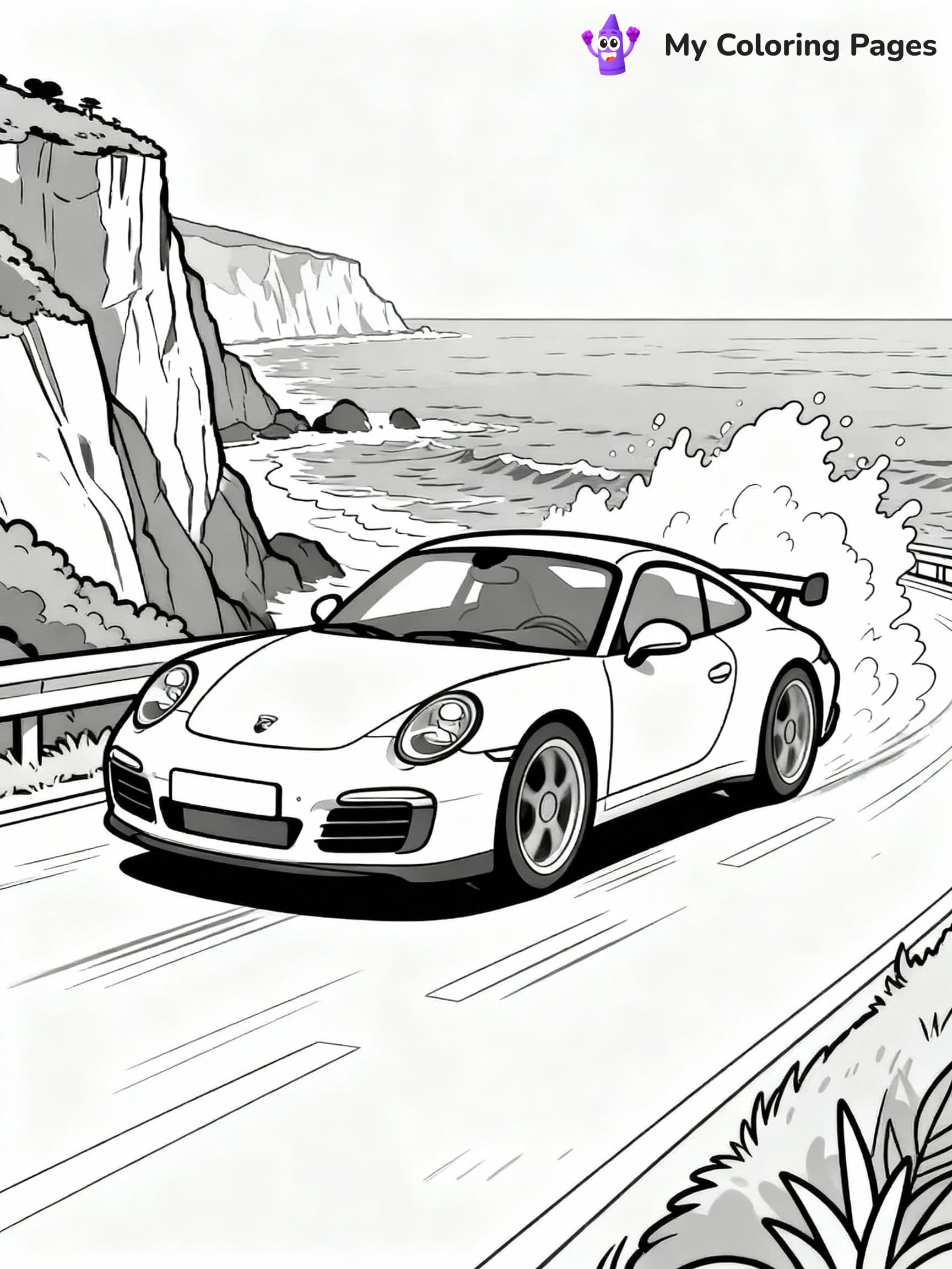 Car Coloring Pages - 16