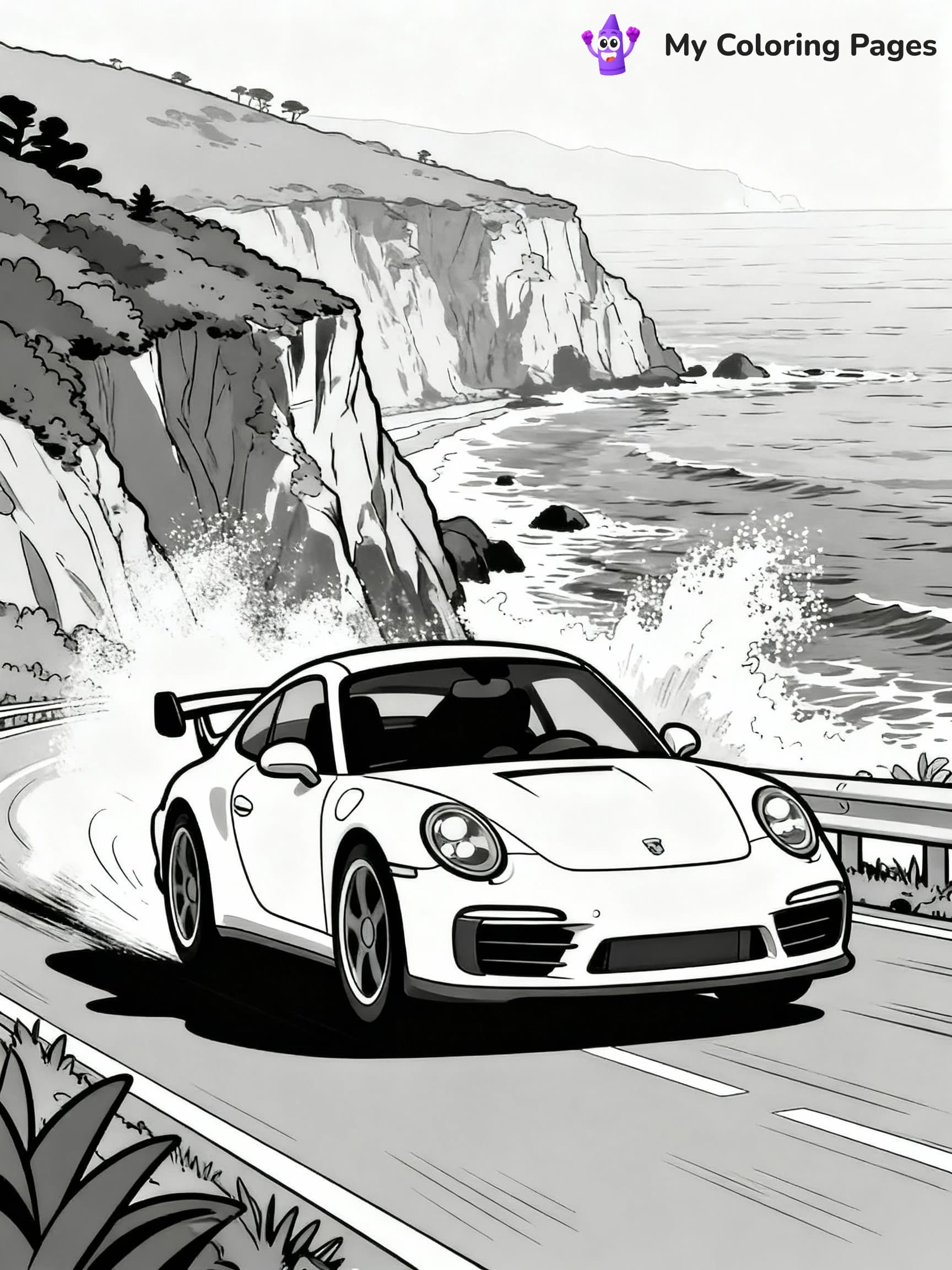 Car Coloring Pages - 11