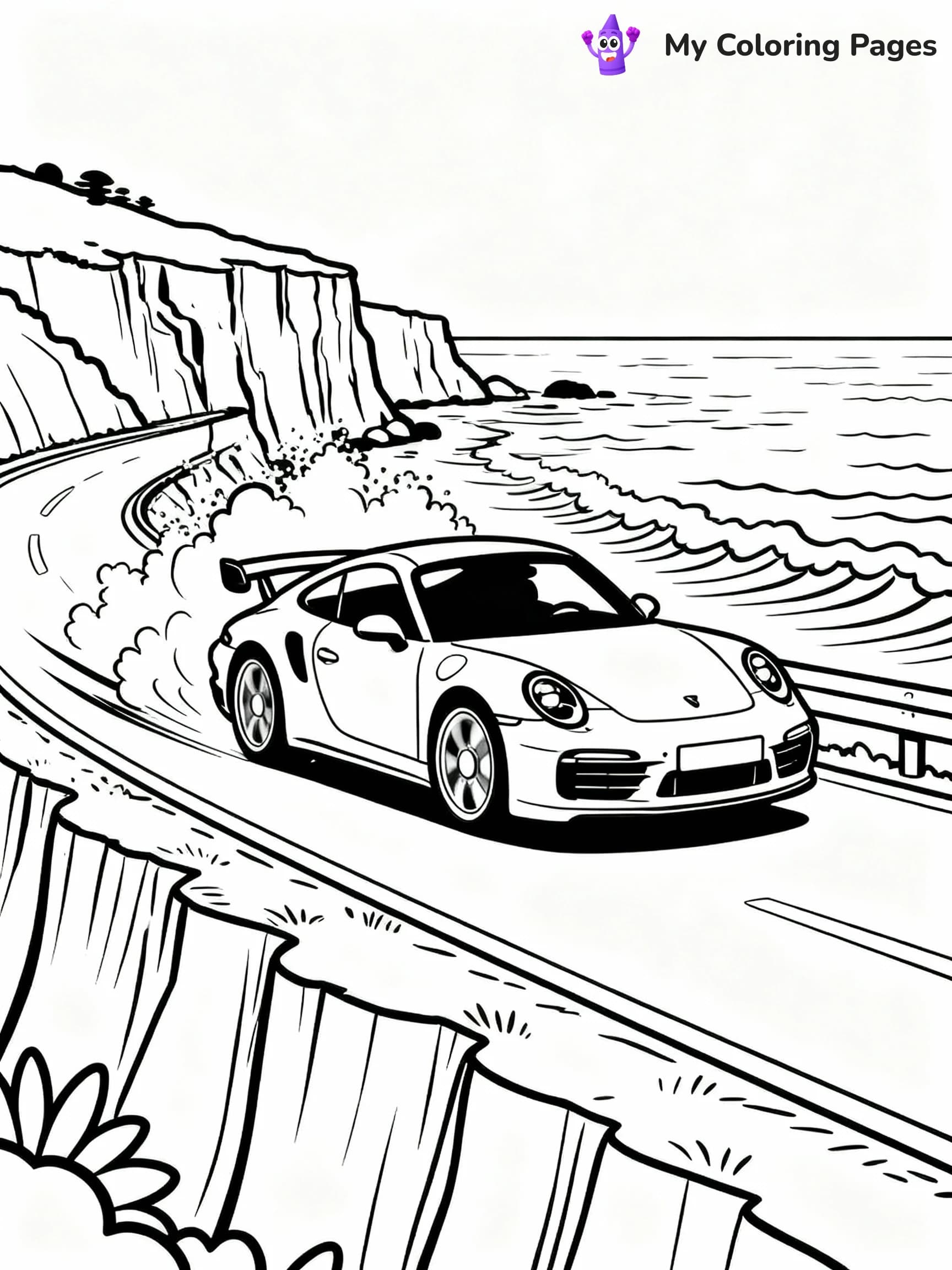 Car Coloring Pages - 9