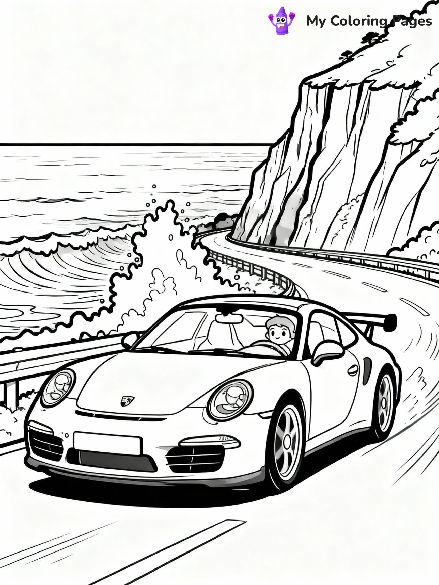 Car Coloring Pages - 8