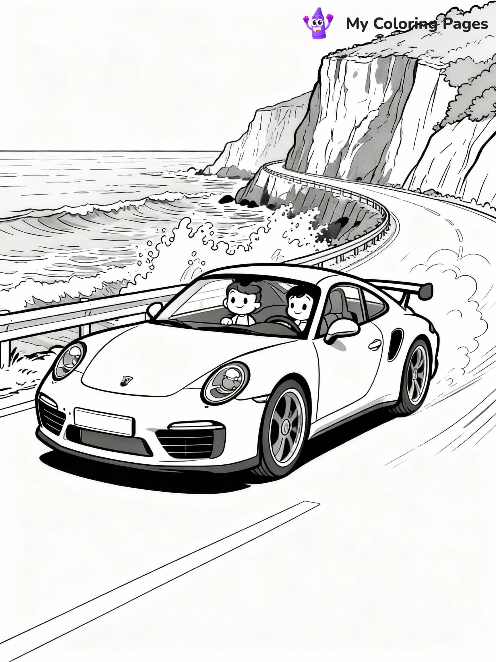 Car Coloring Pages - 6
