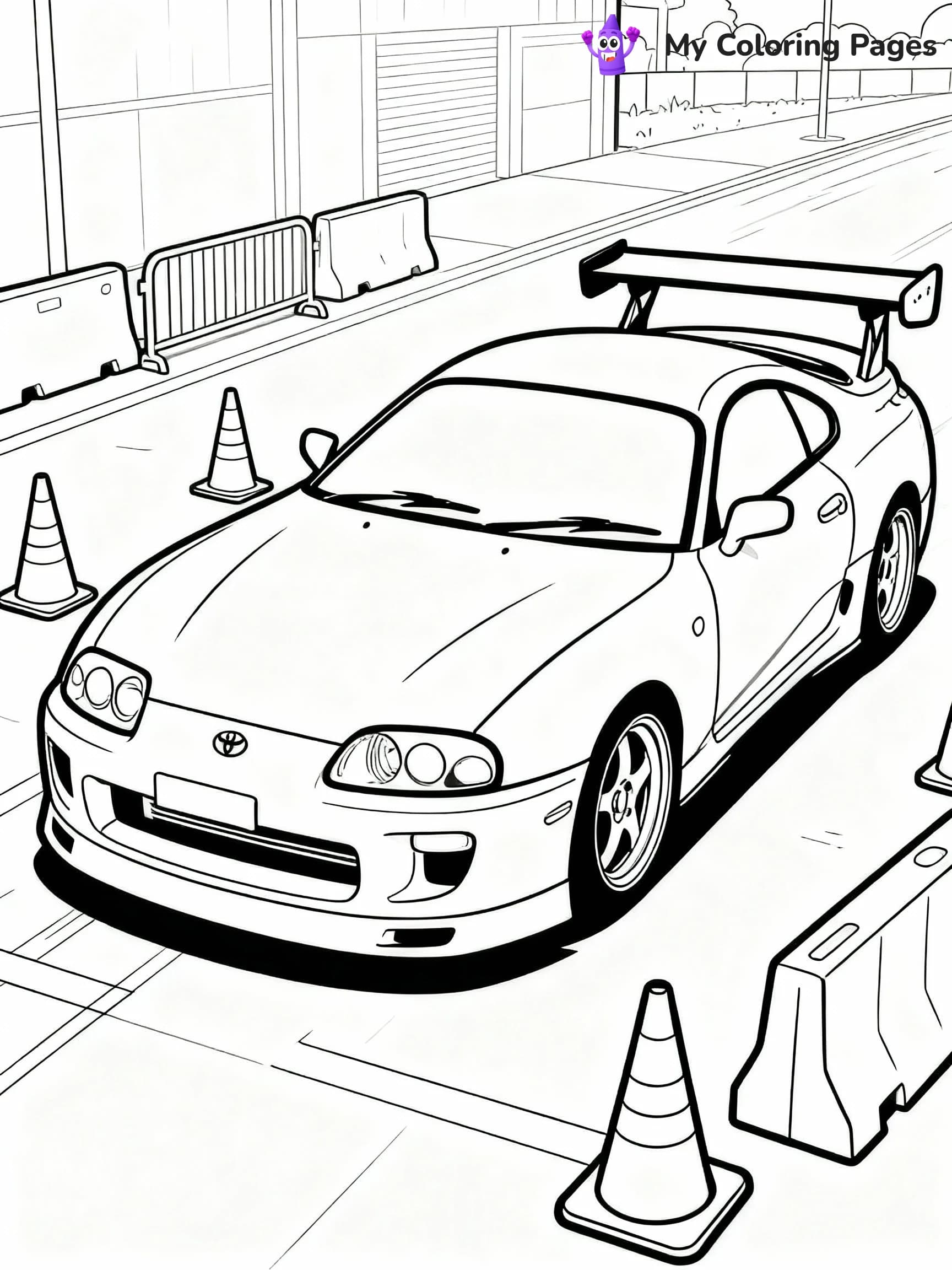 Car Coloring Pages - 4