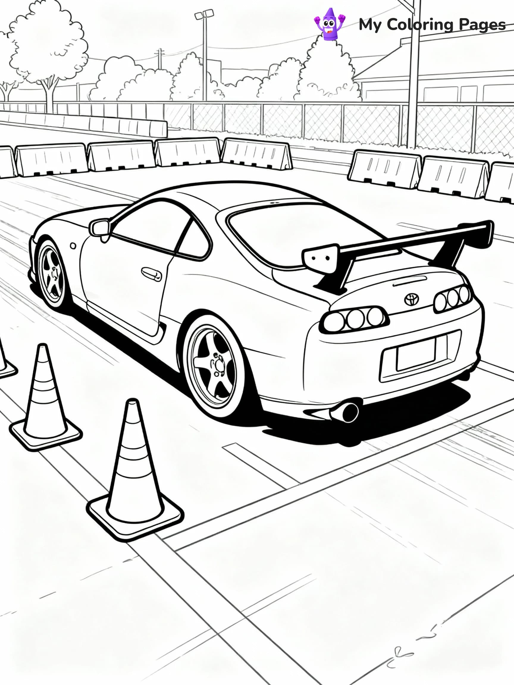 Car Coloring Pages - 3