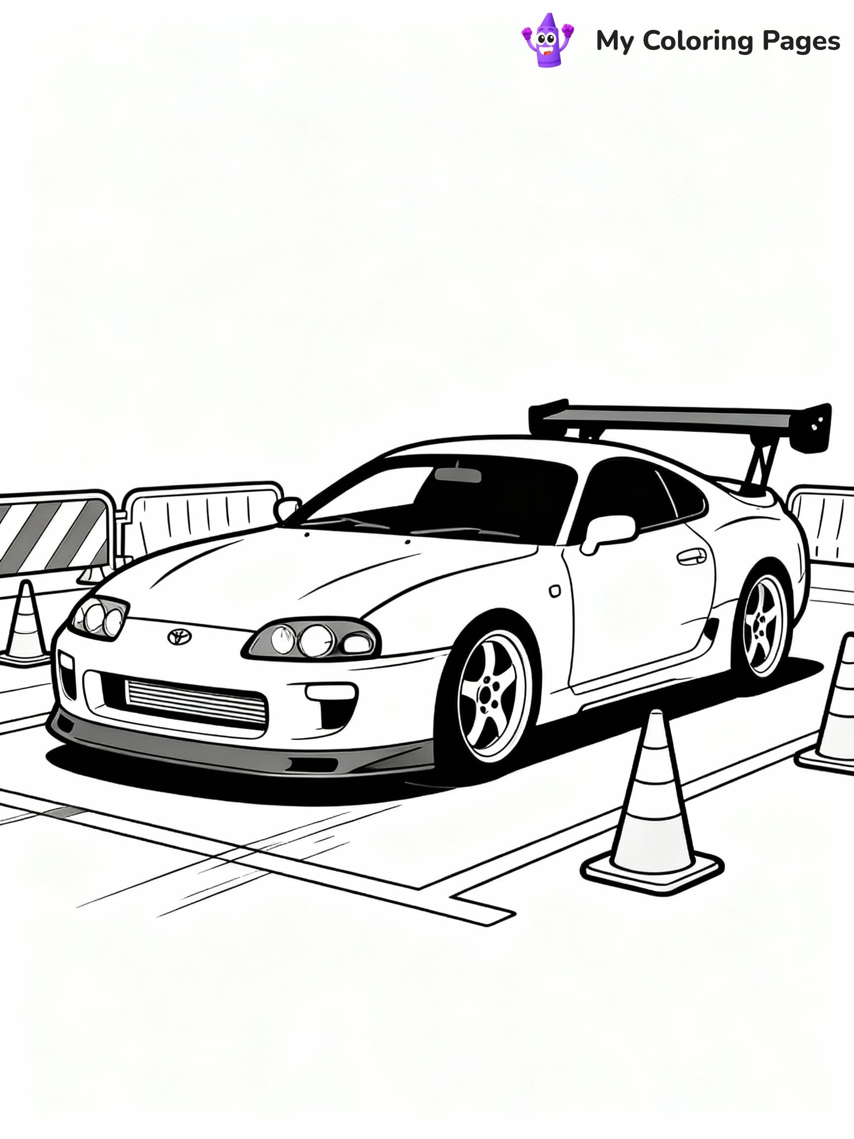 Car Coloring Pages - 2