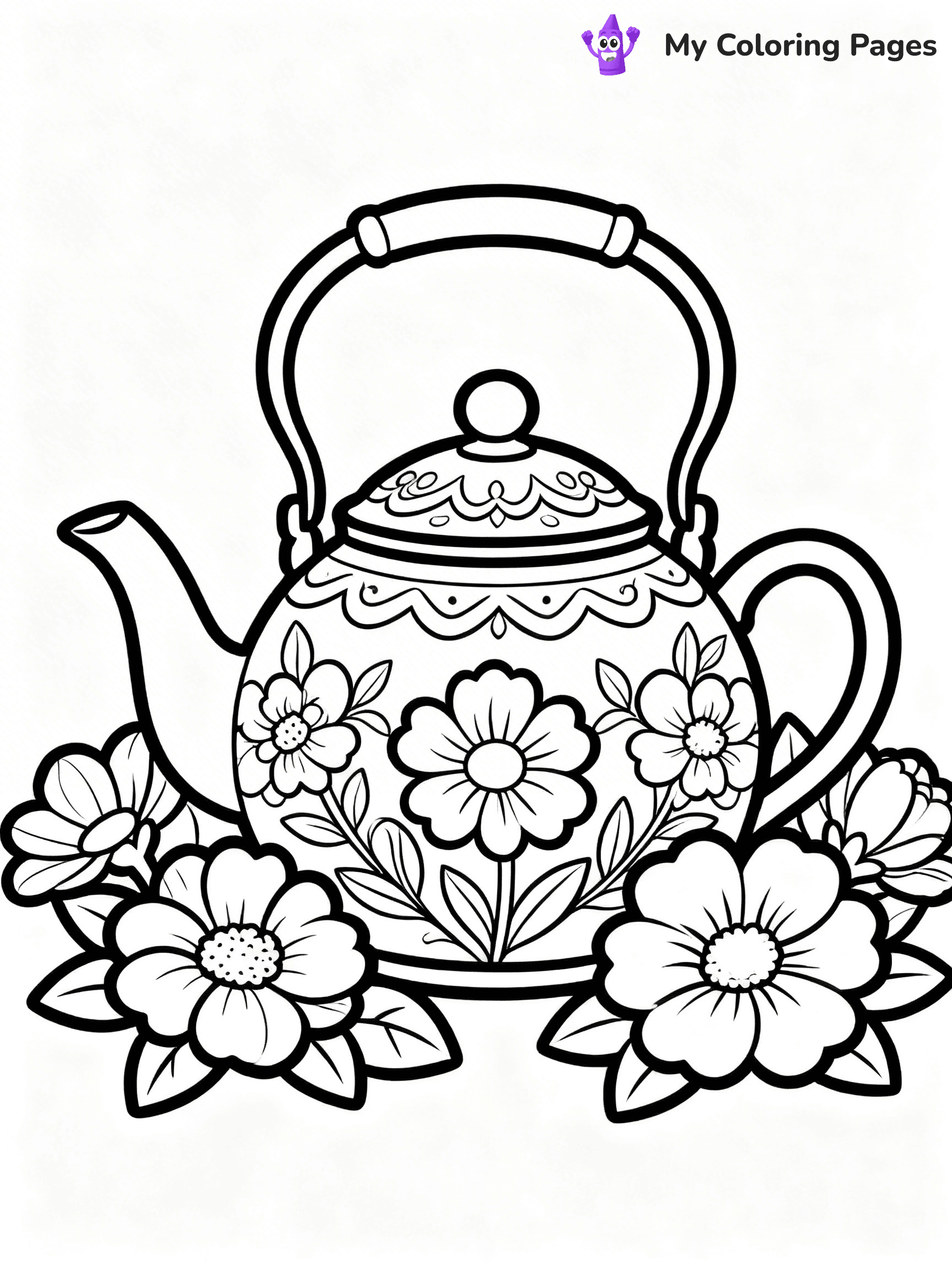 Tea Coloring Pages - 42