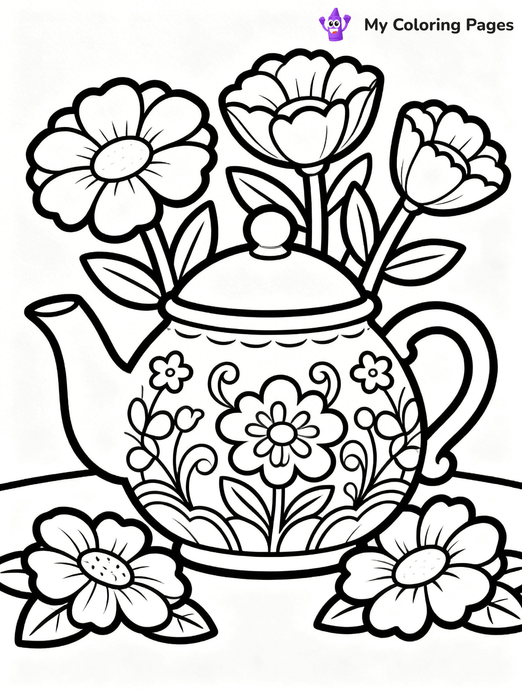 Tea Coloring Pages - 41