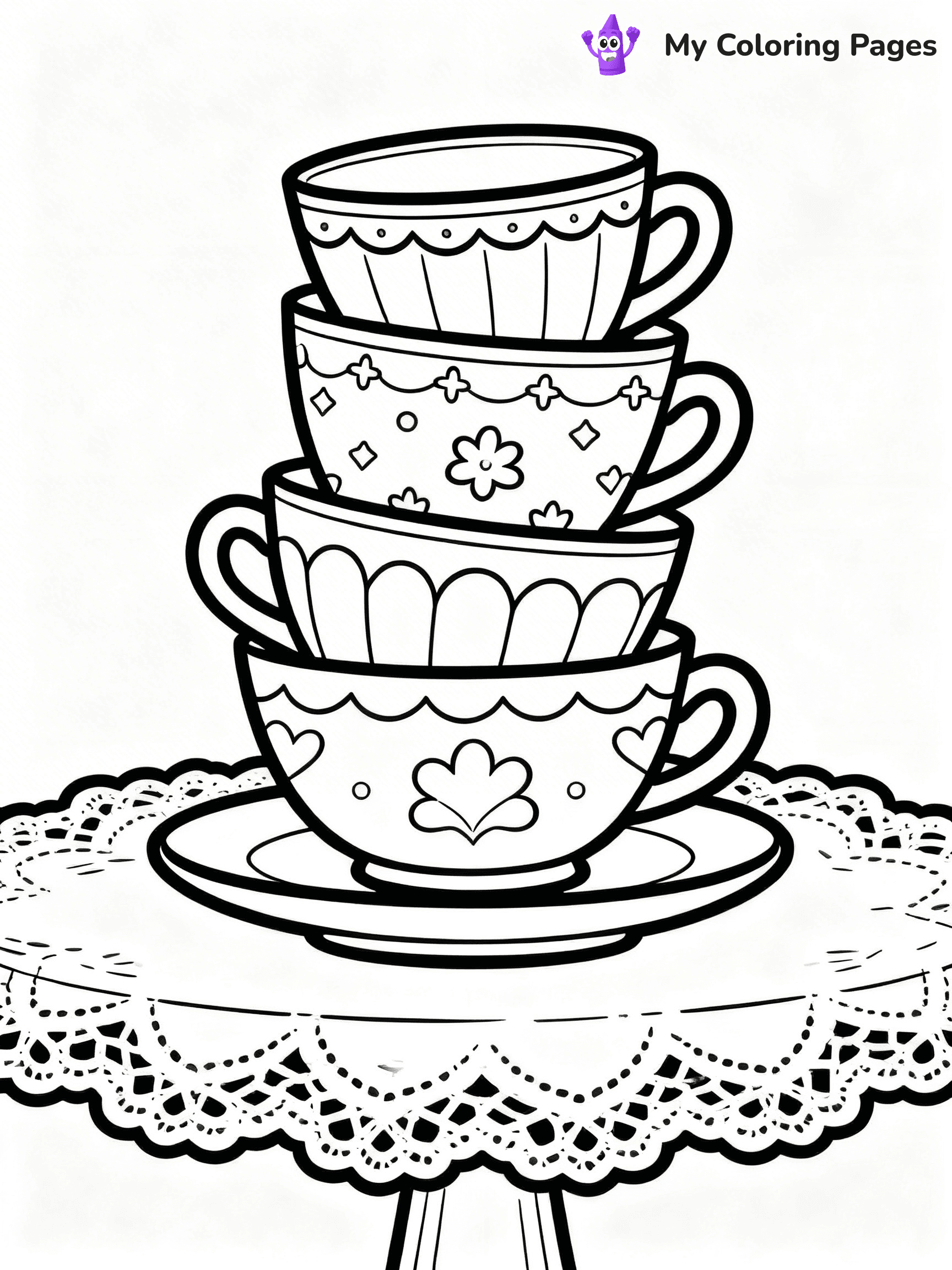 Tea Coloring Pages - 34