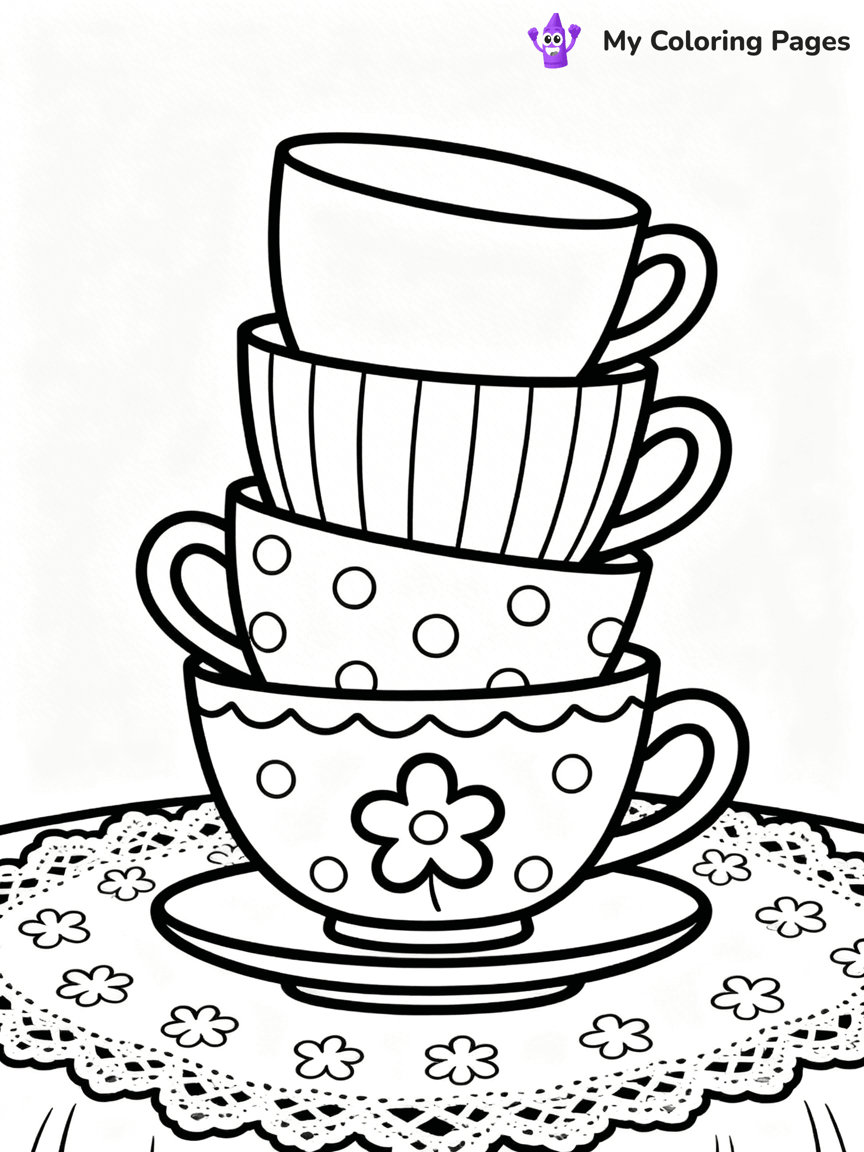 Tea Coloring Pages - 32