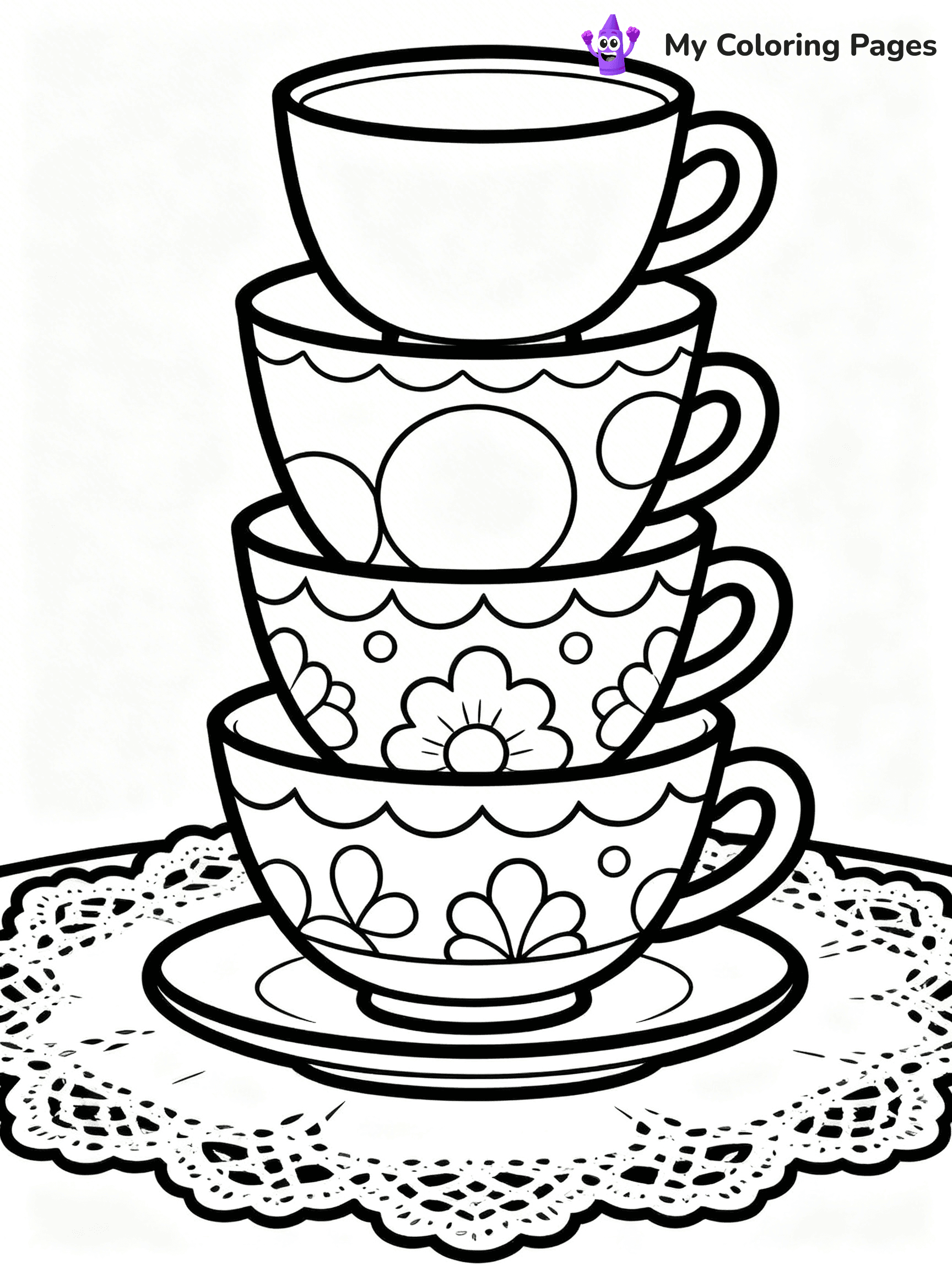 Tea Coloring Pages - 31