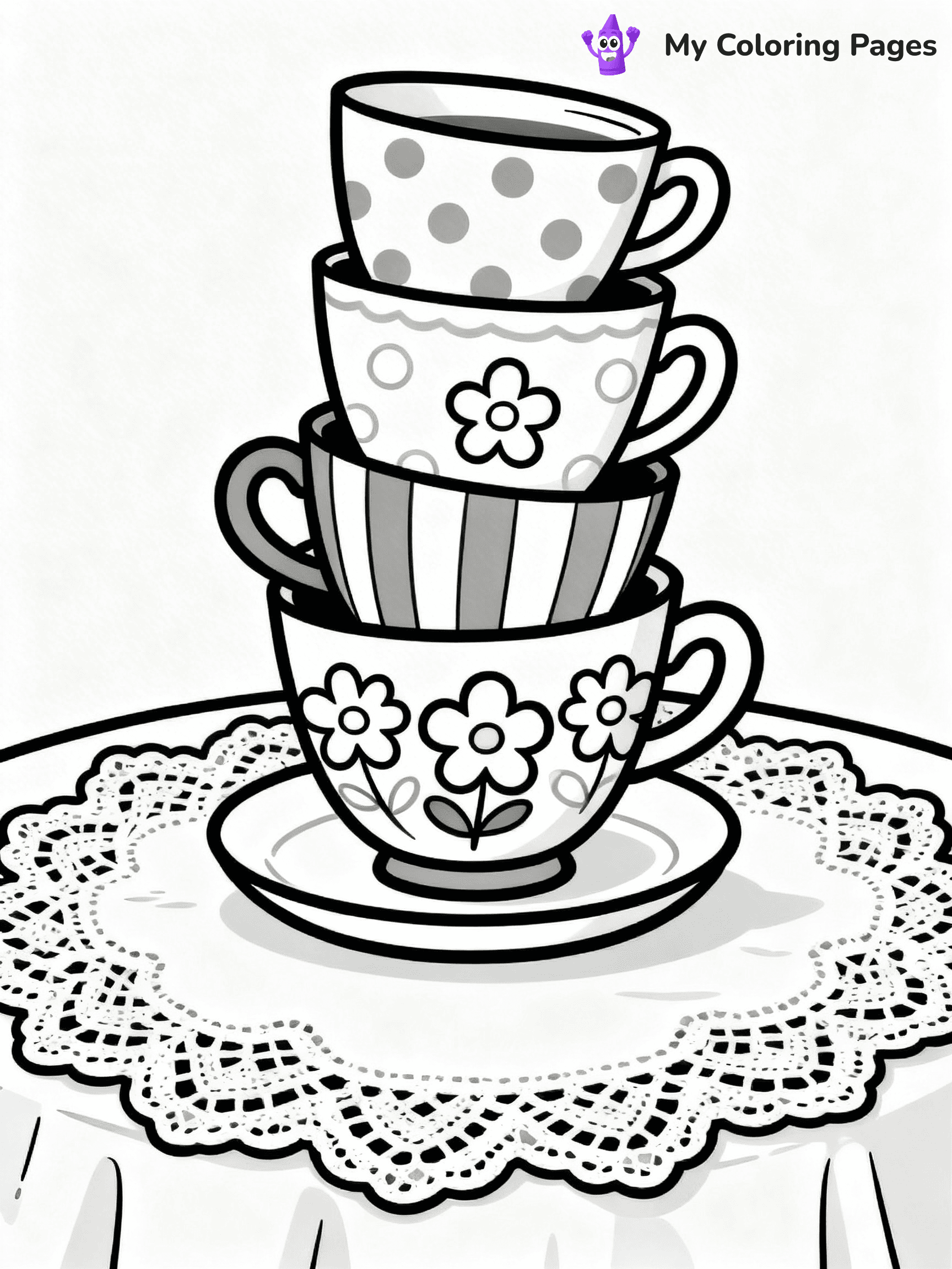 Tea Coloring Pages - 29