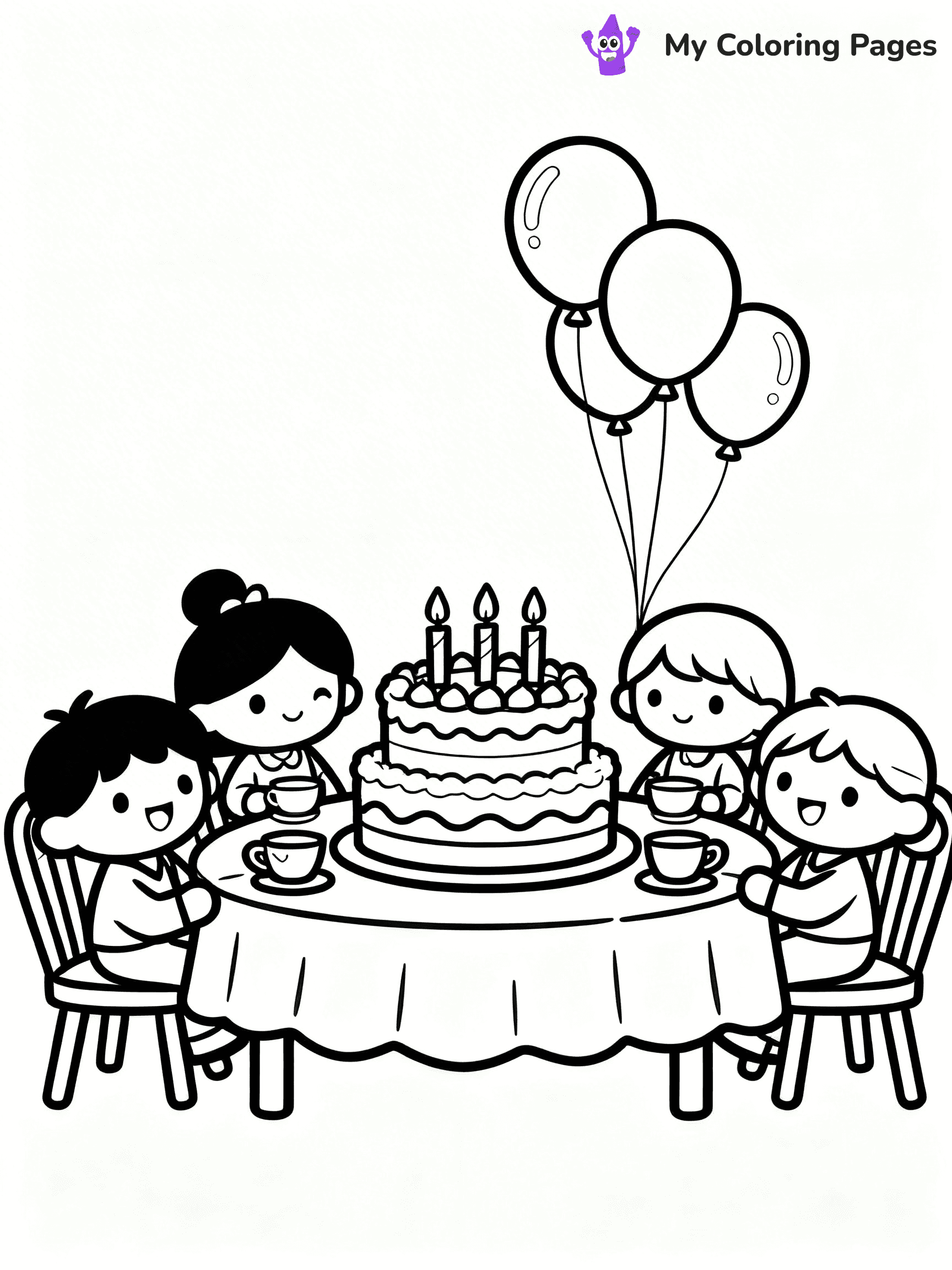 Tea Coloring Pages - 28