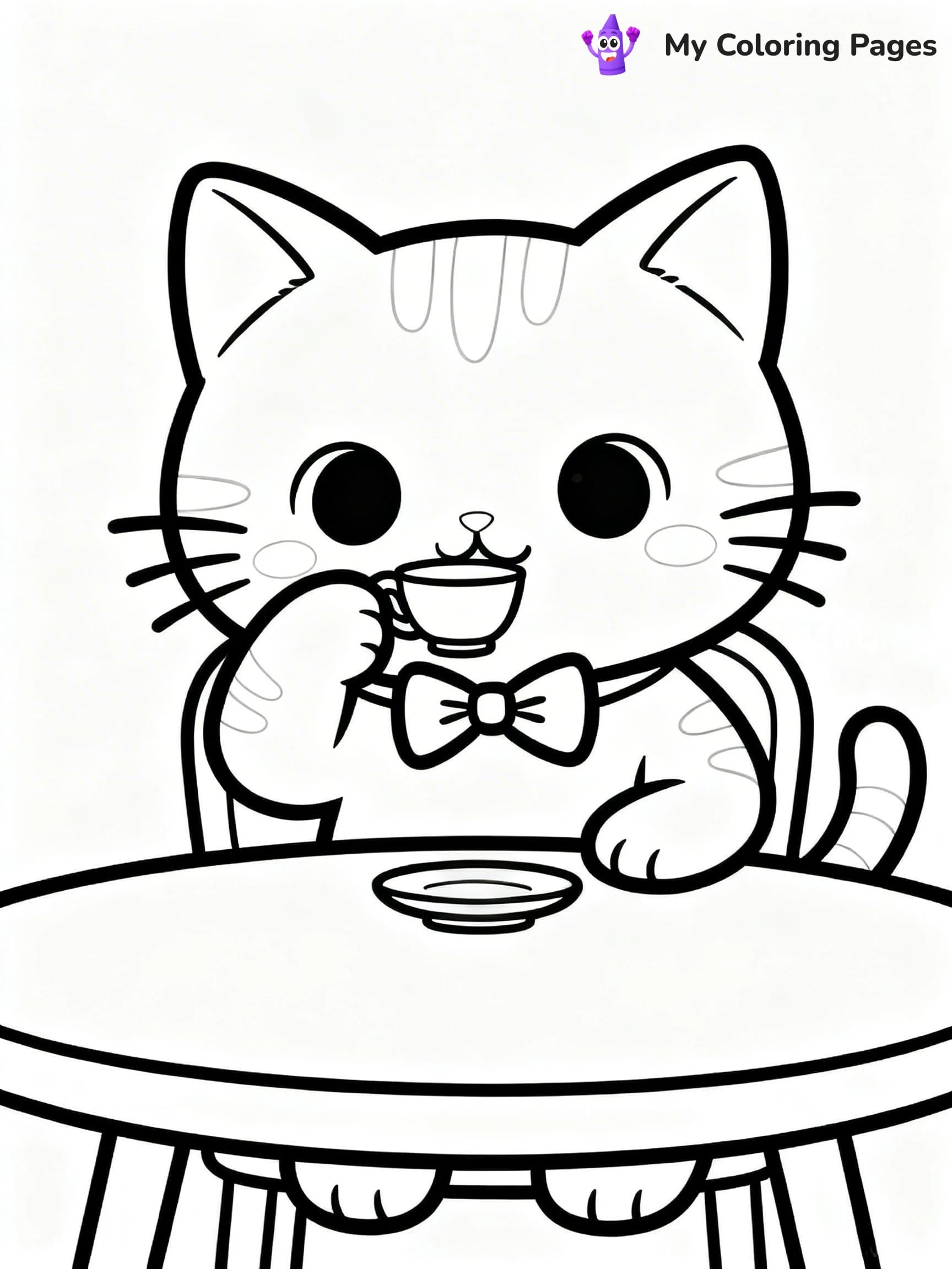 Tea Coloring Pages - 24