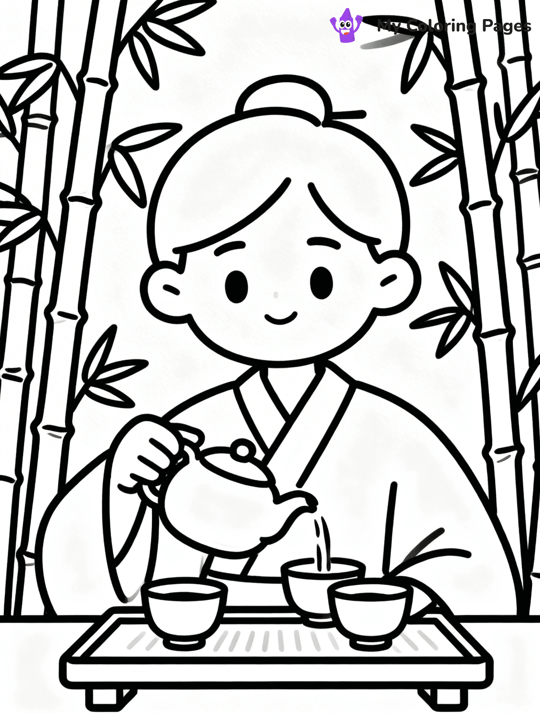 Tea Coloring Pages - 12
