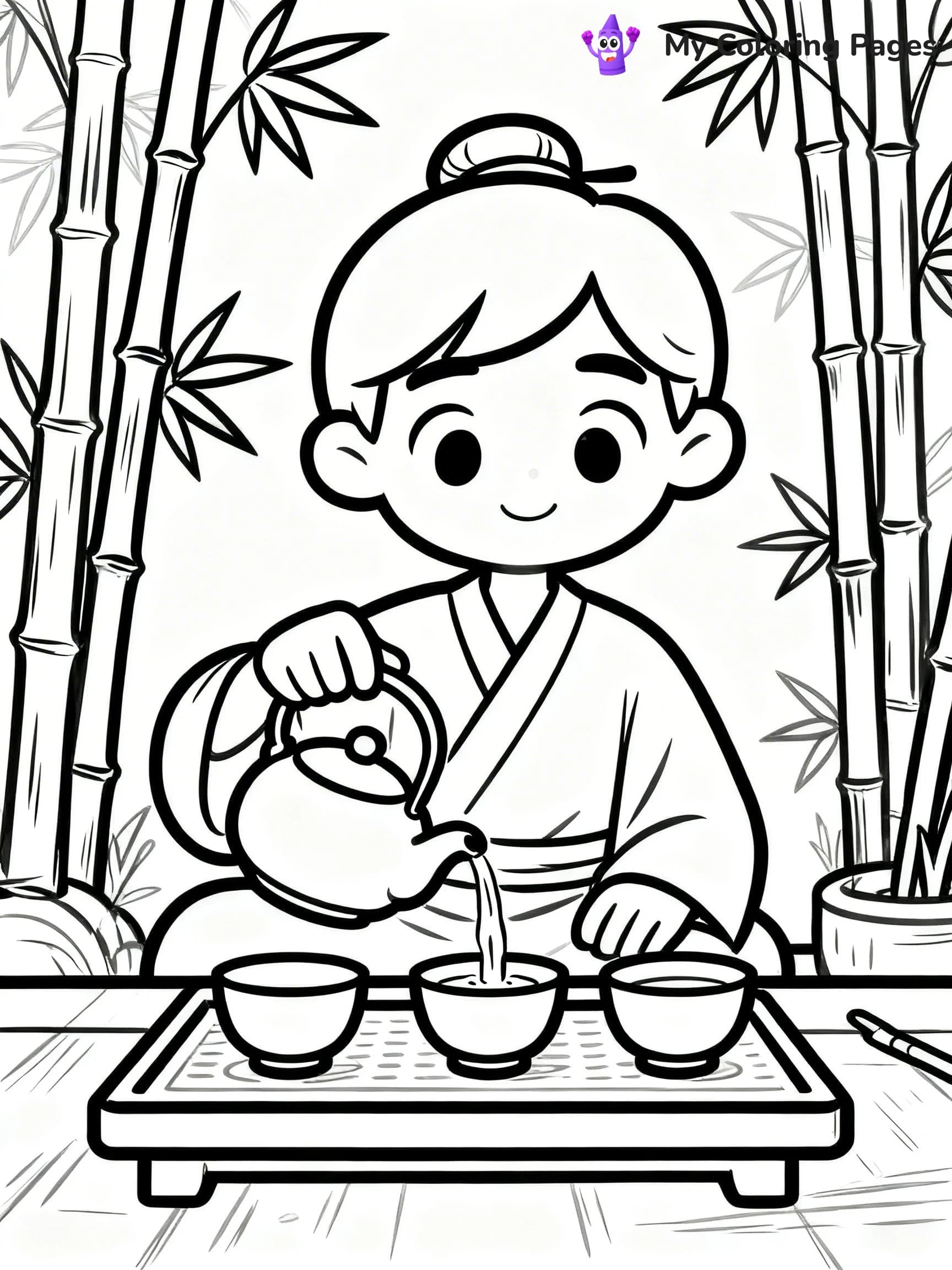 Tea Coloring Pages - 11
