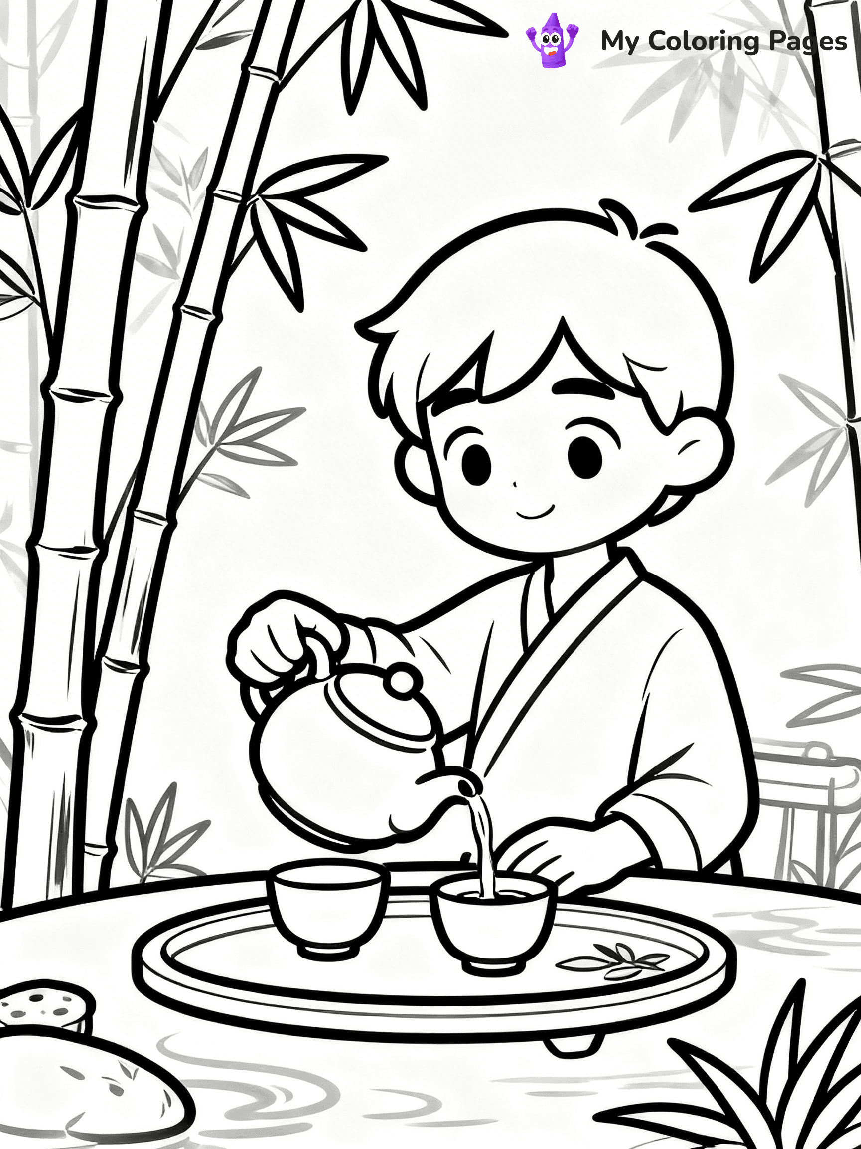 Tea Coloring Pages - 9