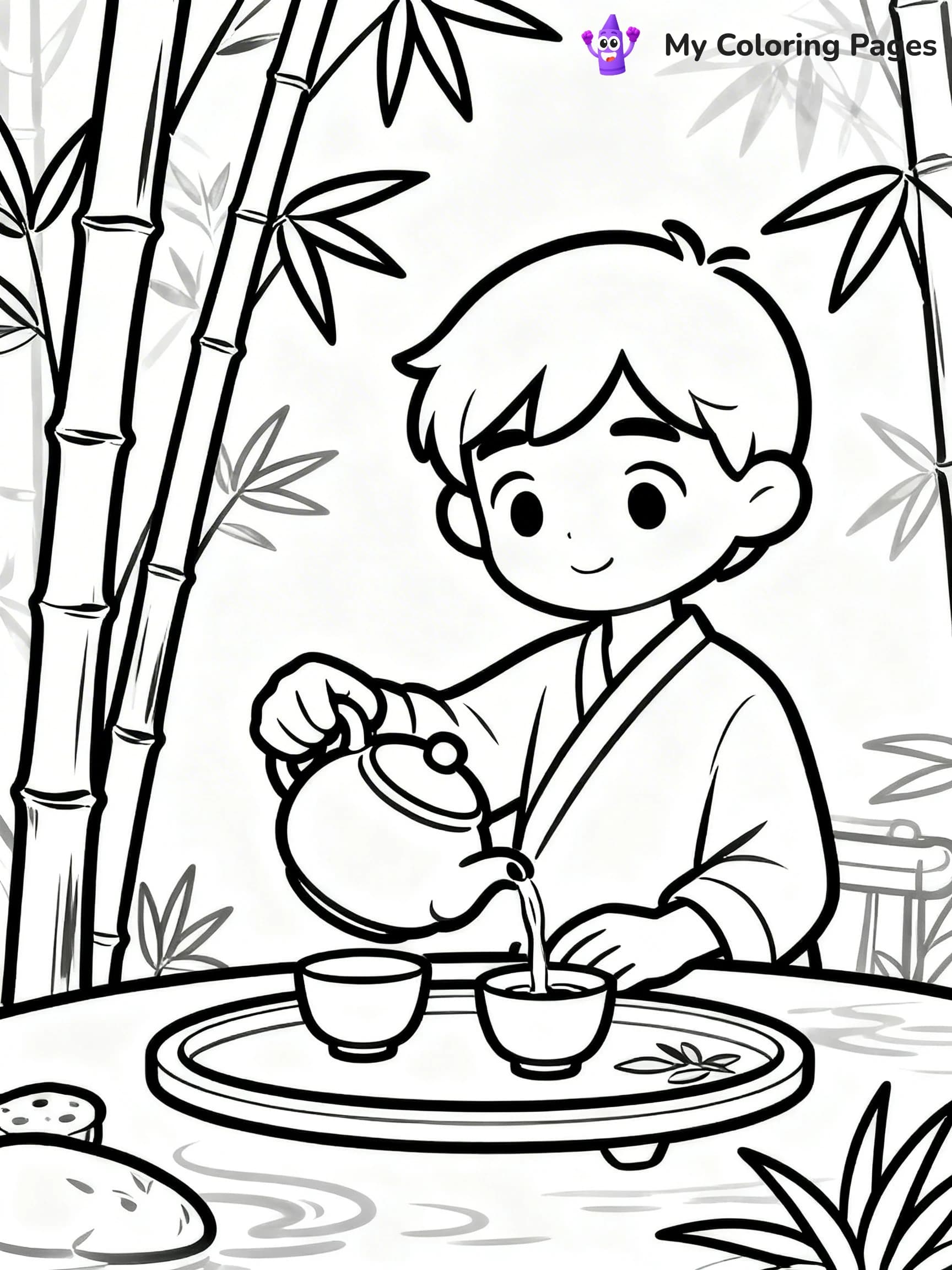Tea Coloring Pages - 9