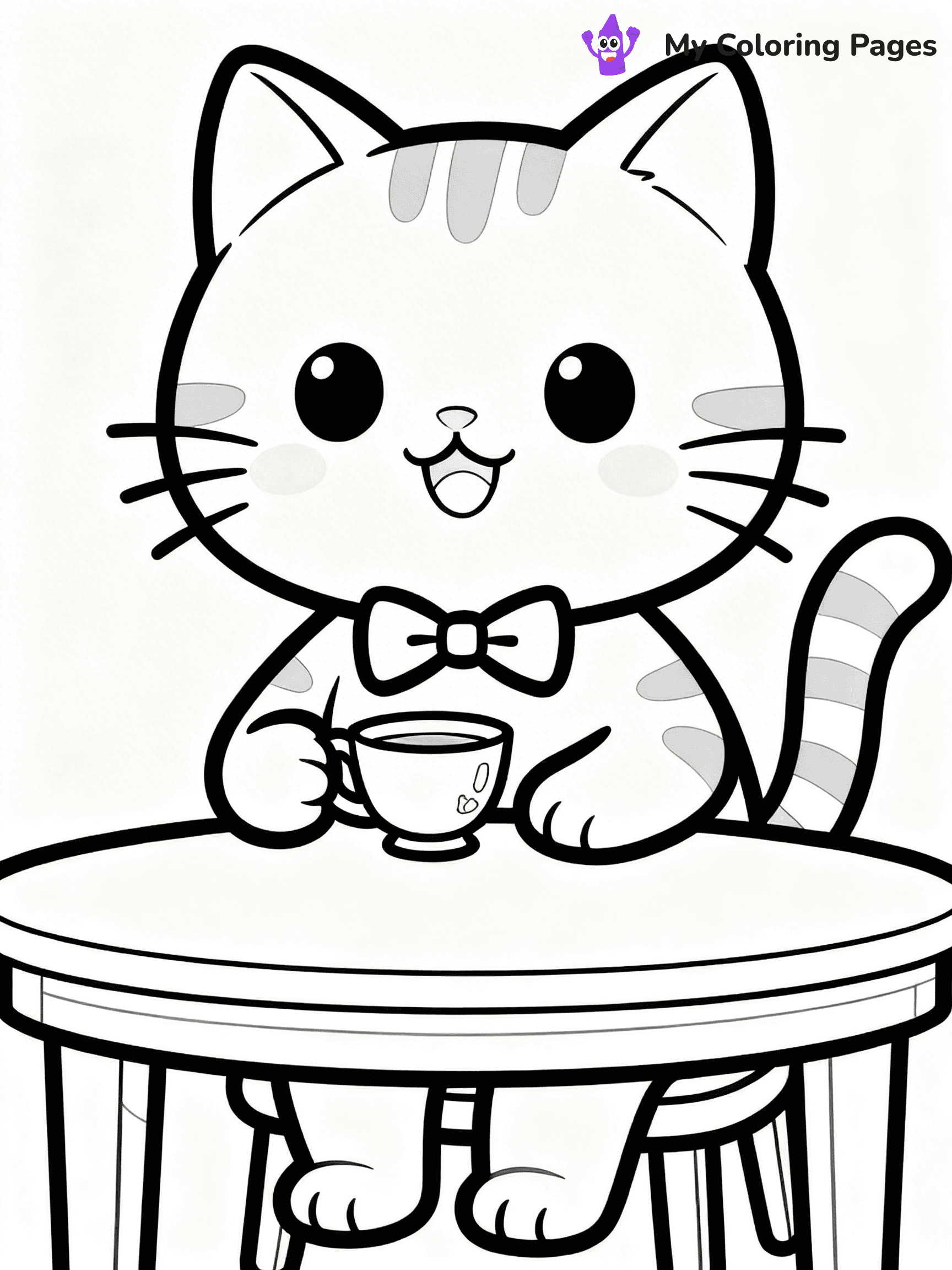 Tea Coloring Pages - 3