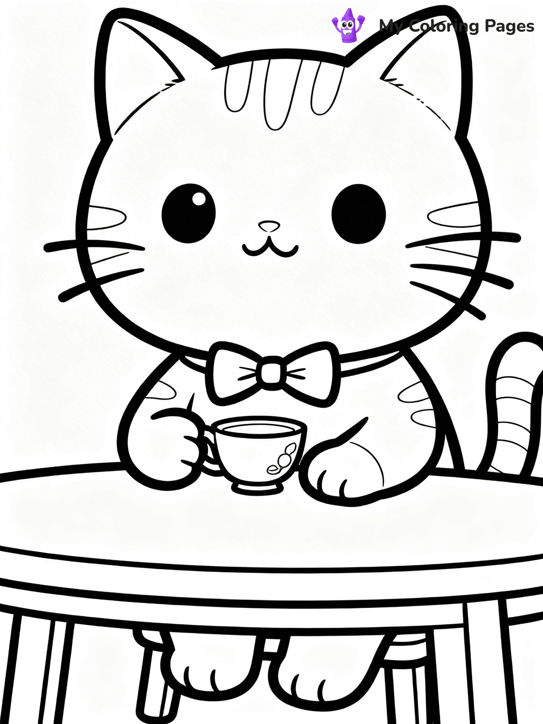 Tea Coloring Pages - 2