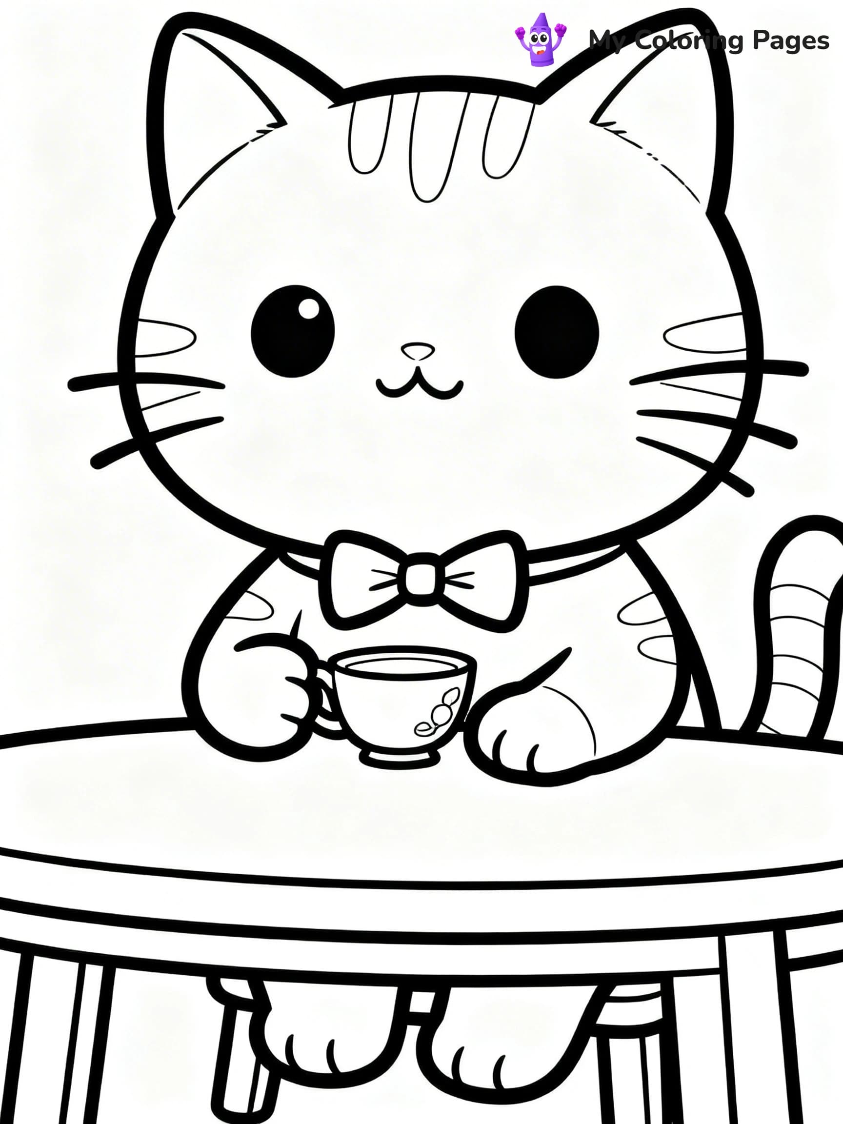 Tea Coloring Pages - 2