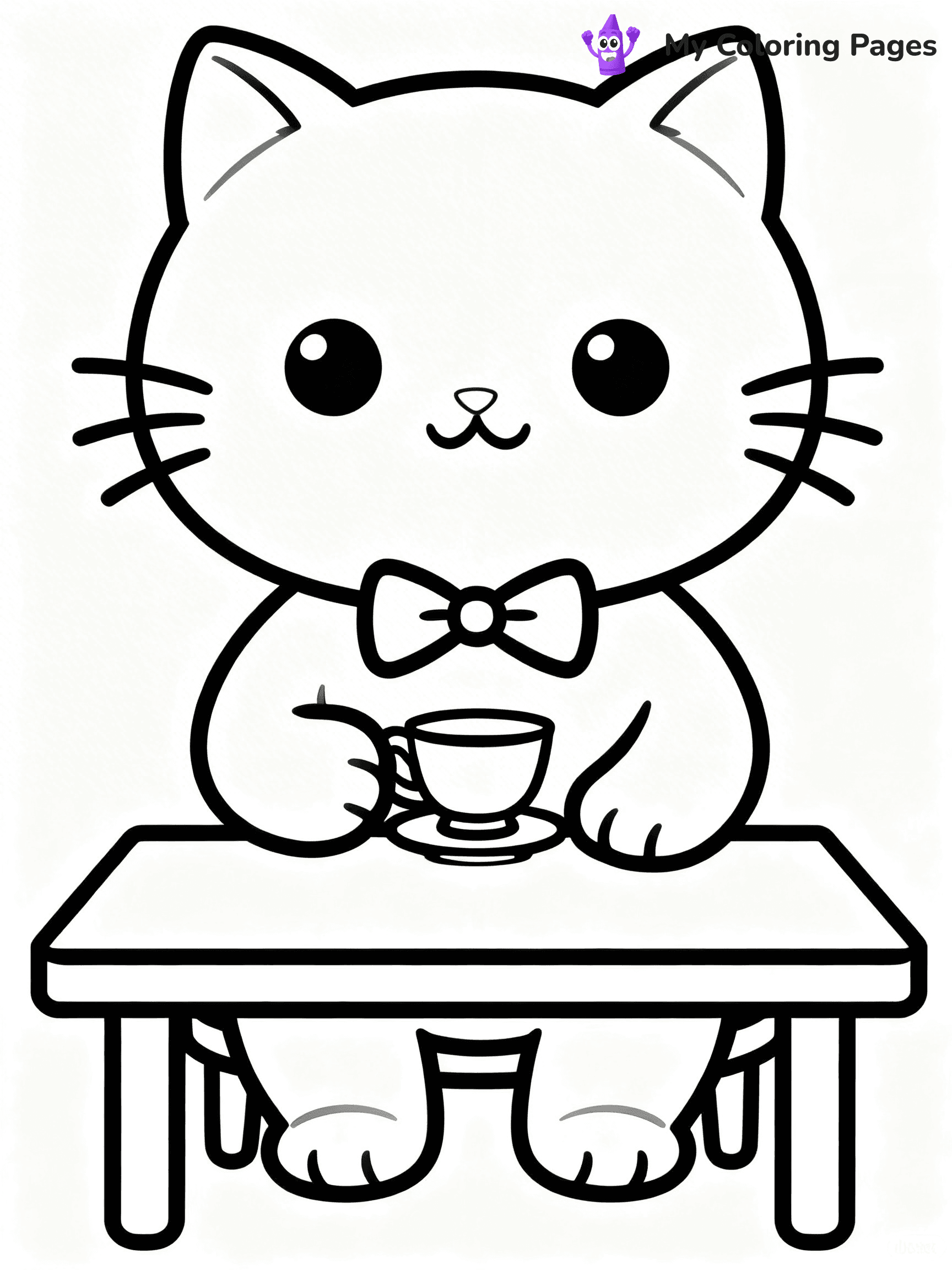 Tea Coloring Pages - 1