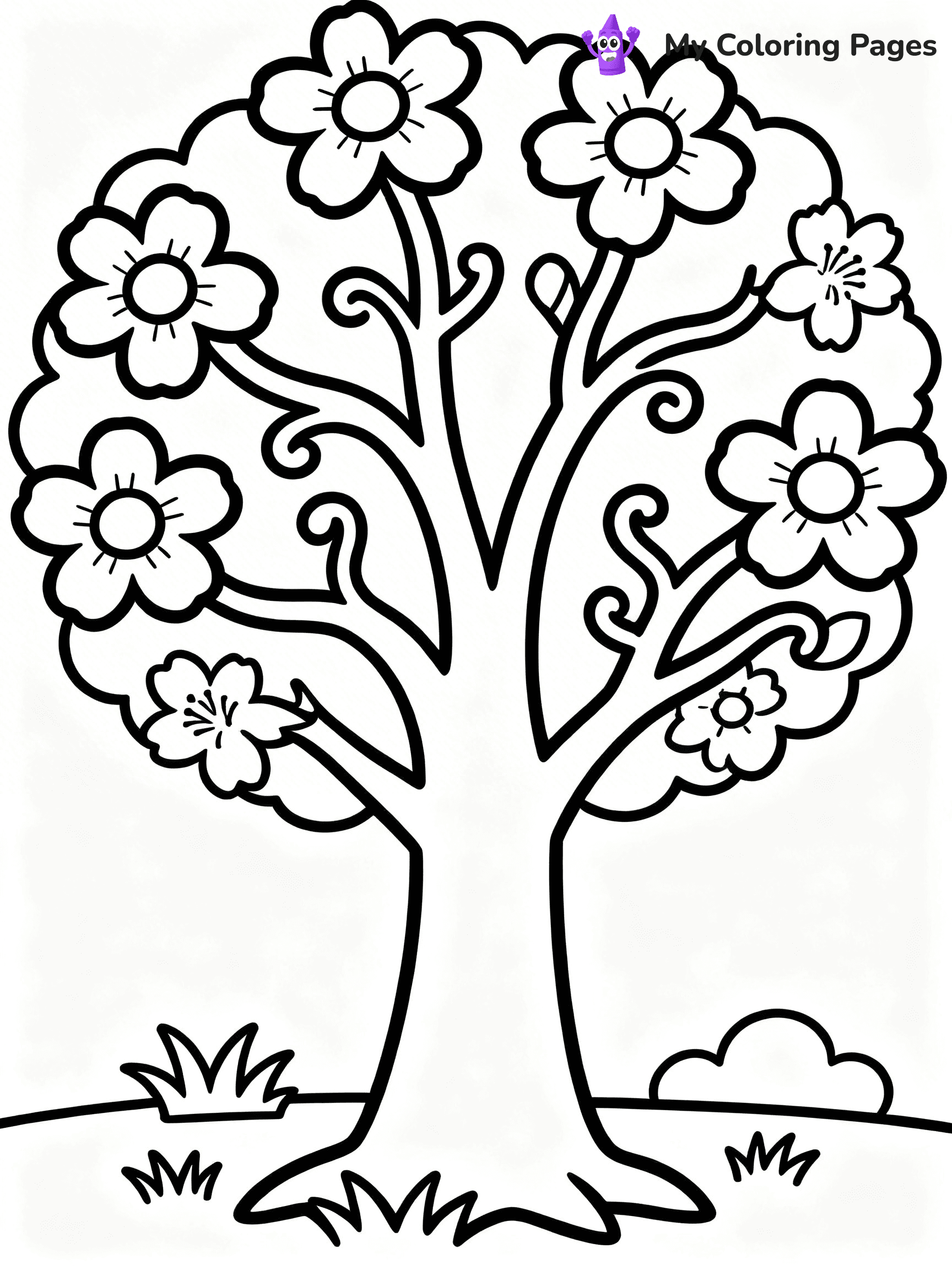 Cherry Coloring Pages - 28