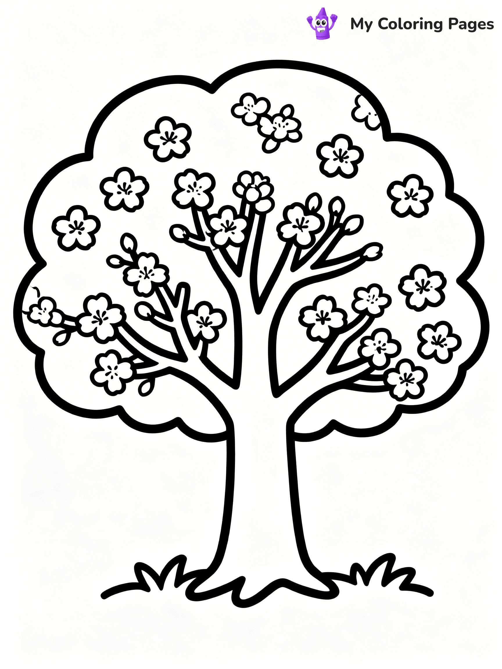 Cherry Coloring Pages - 27