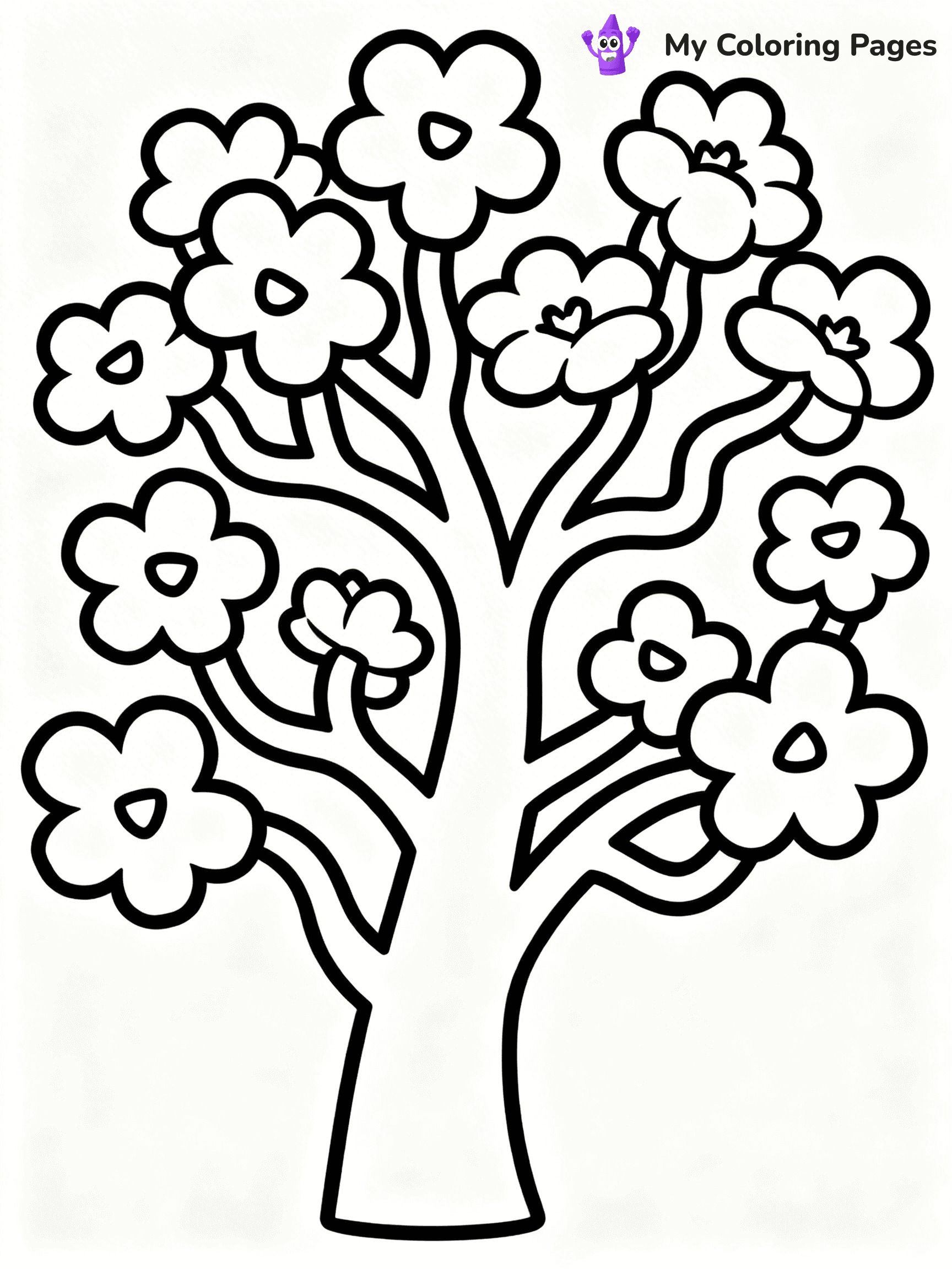 Cherry Coloring Pages - 24