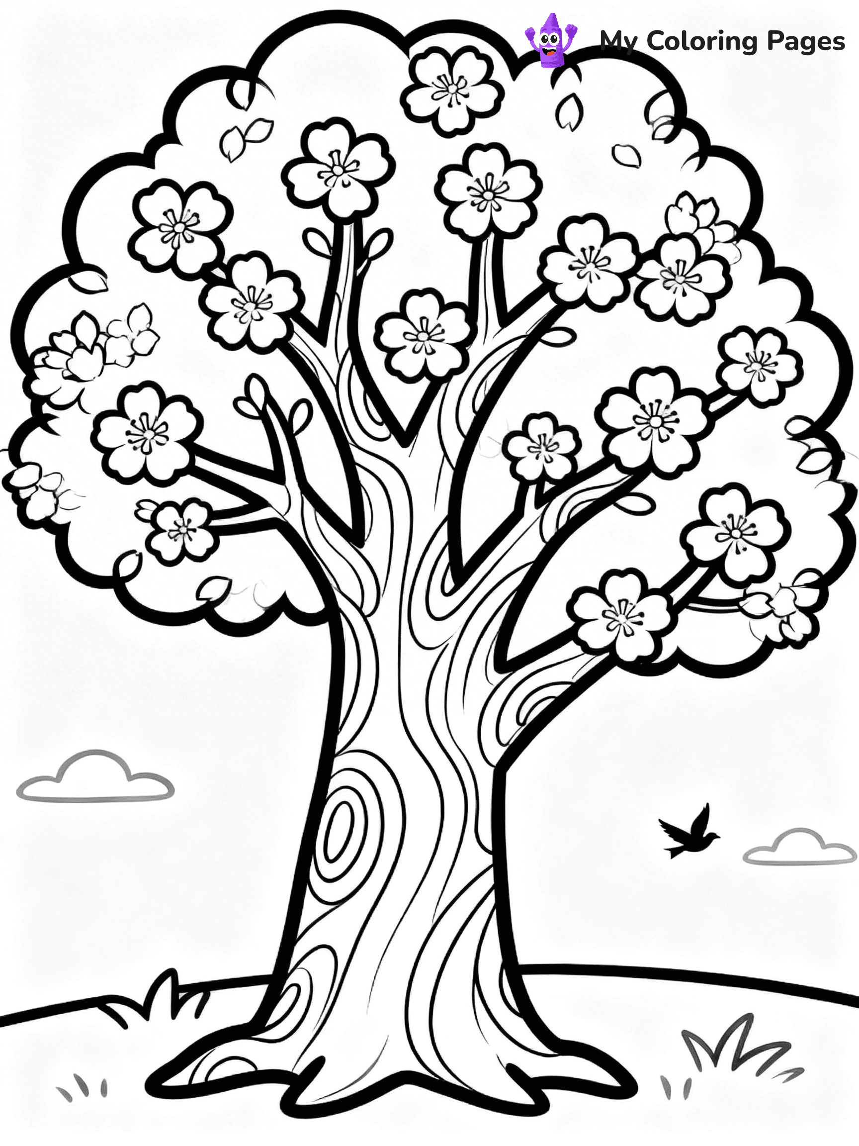 Cherry Coloring Pages - 23
