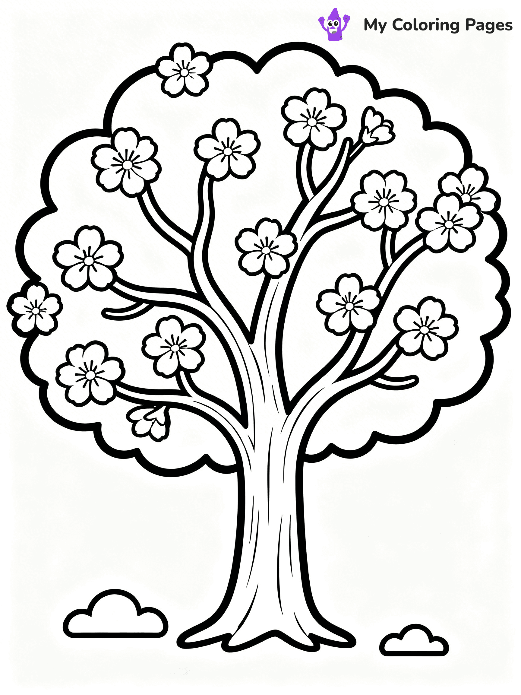 Cherry Coloring Pages - 22
