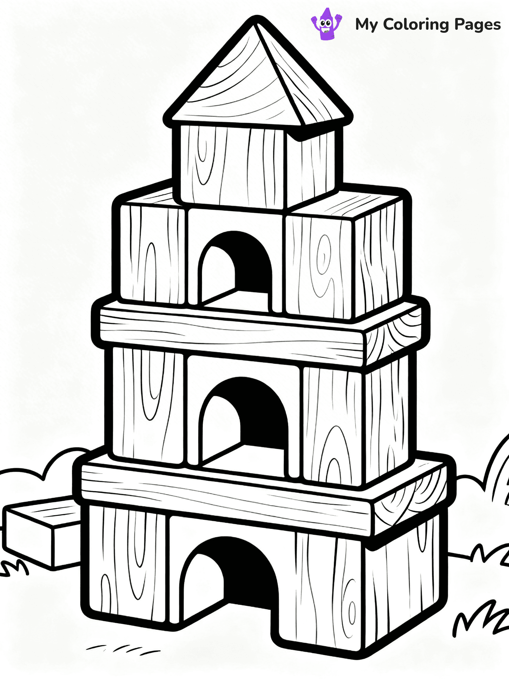 Toy Coloring Pages - 30