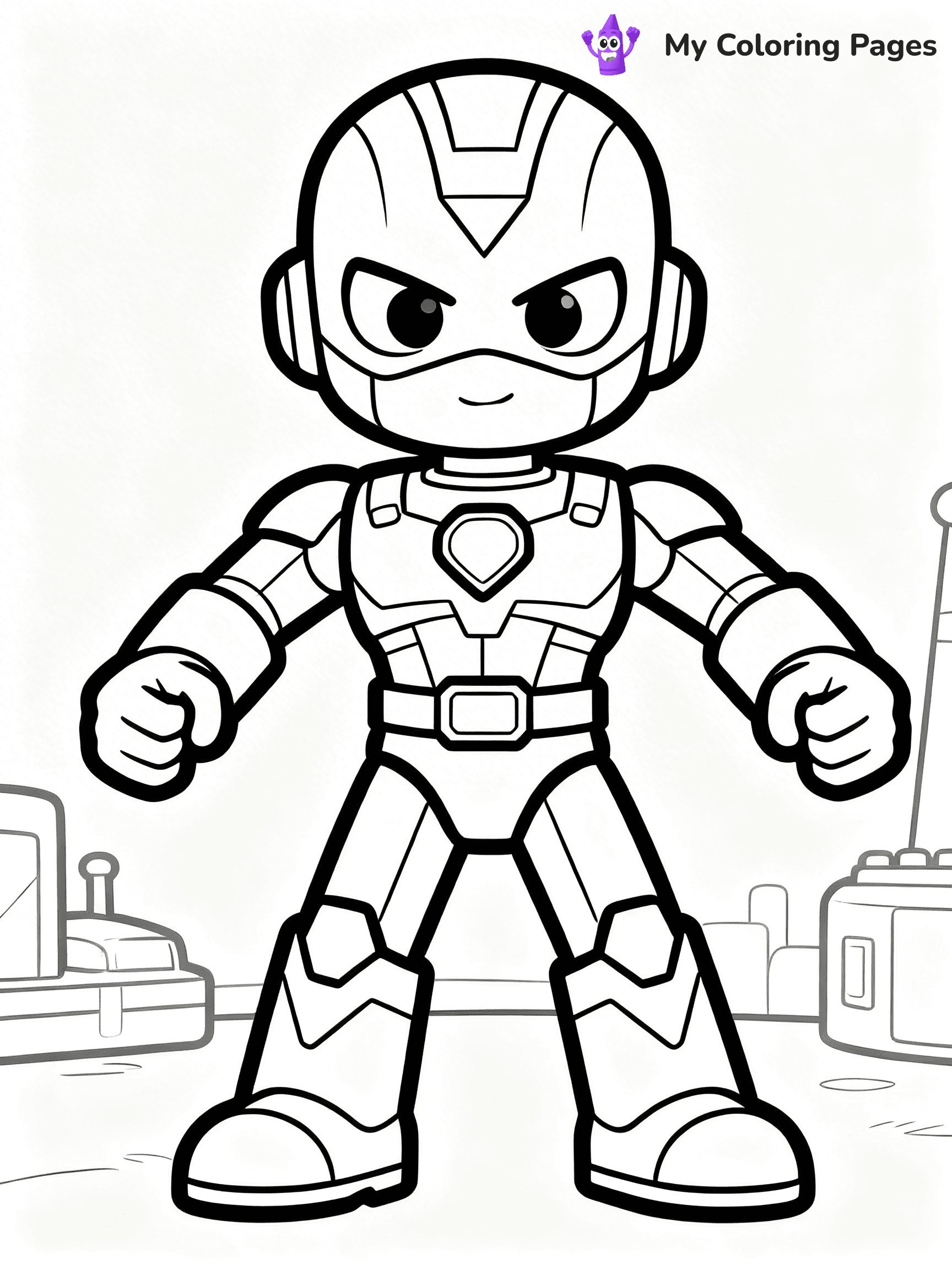 Toy Coloring Pages - 18