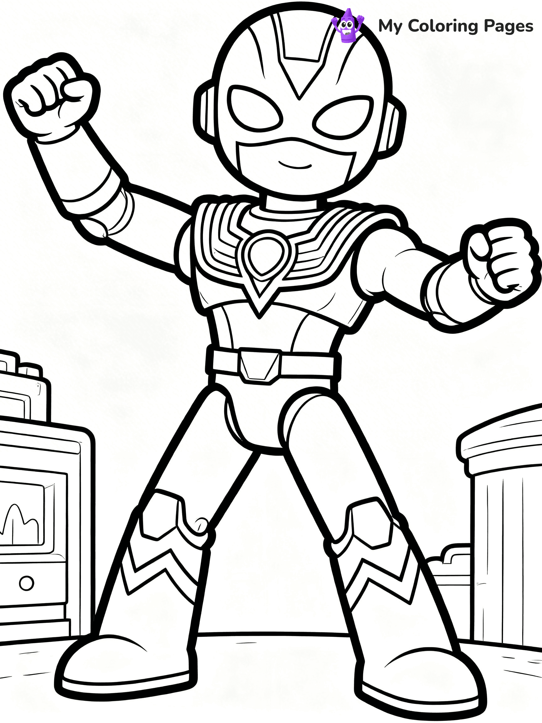 Toy Coloring Pages - 17
