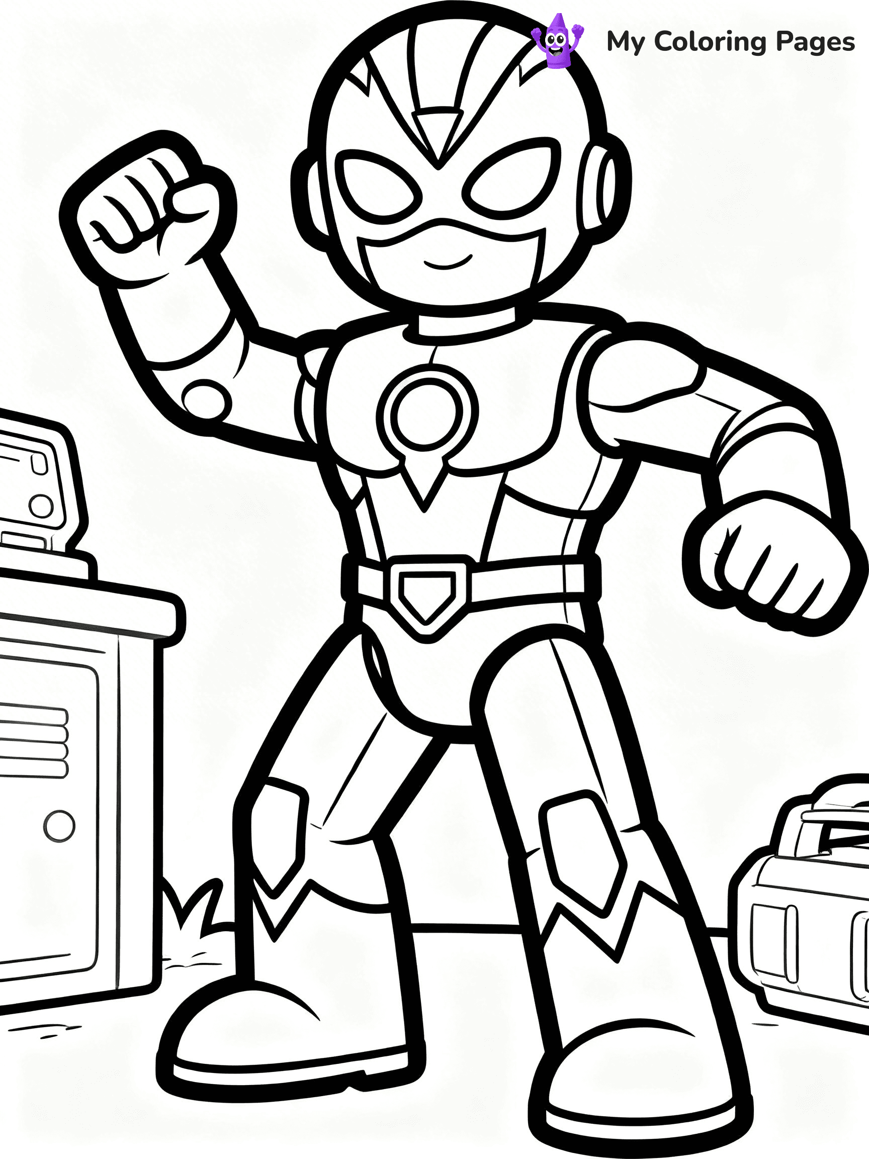 Toy Coloring Pages - 16