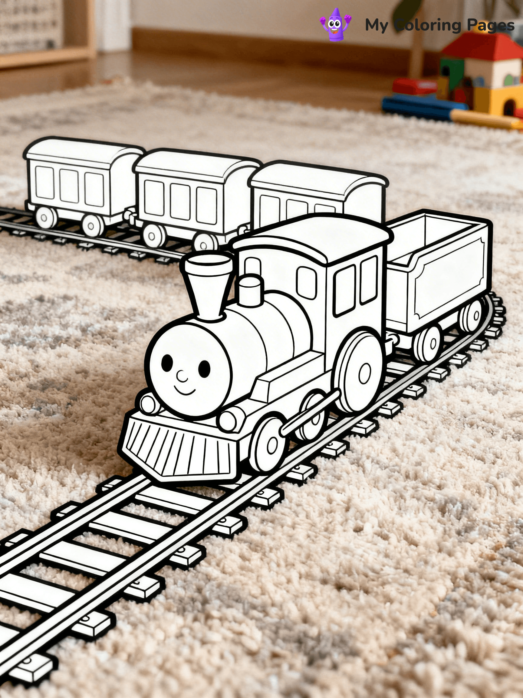 Toy Coloring Pages - 4